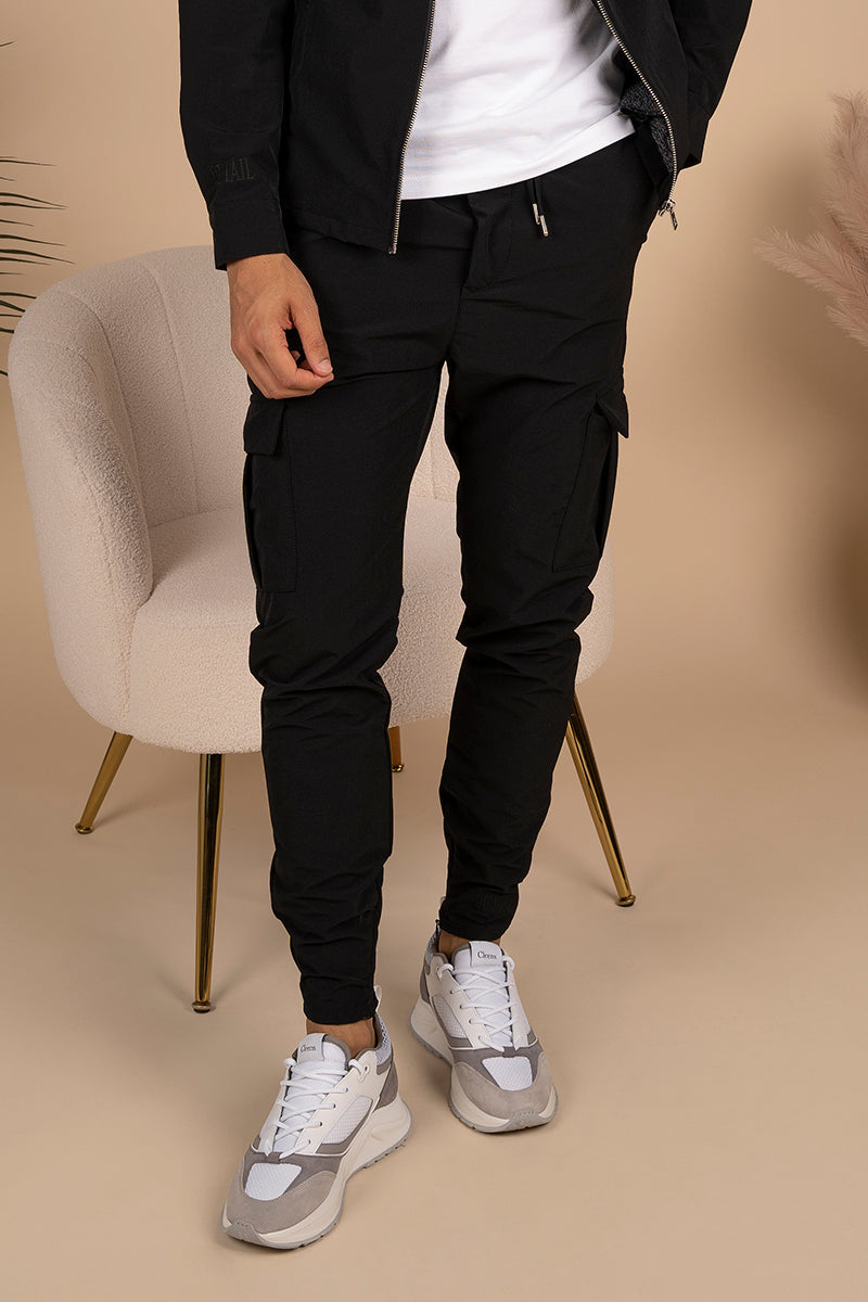 Premium Cargo Utility Pants - Black | Xtralitty
