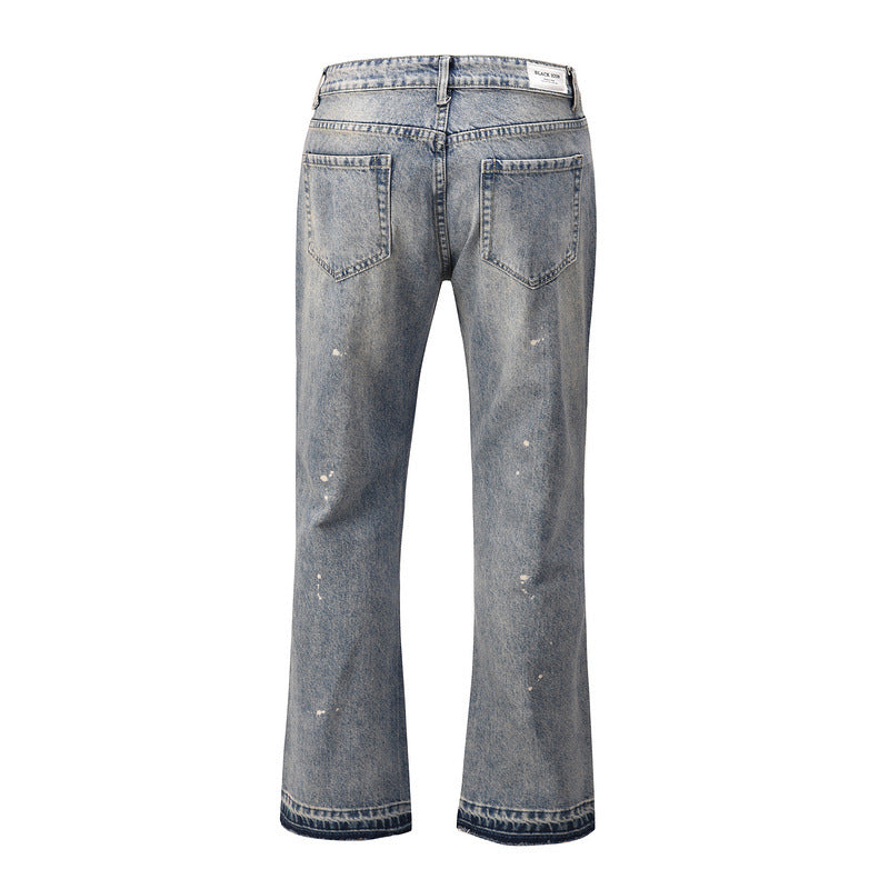 ASARO Flared Denim – Faded Blue