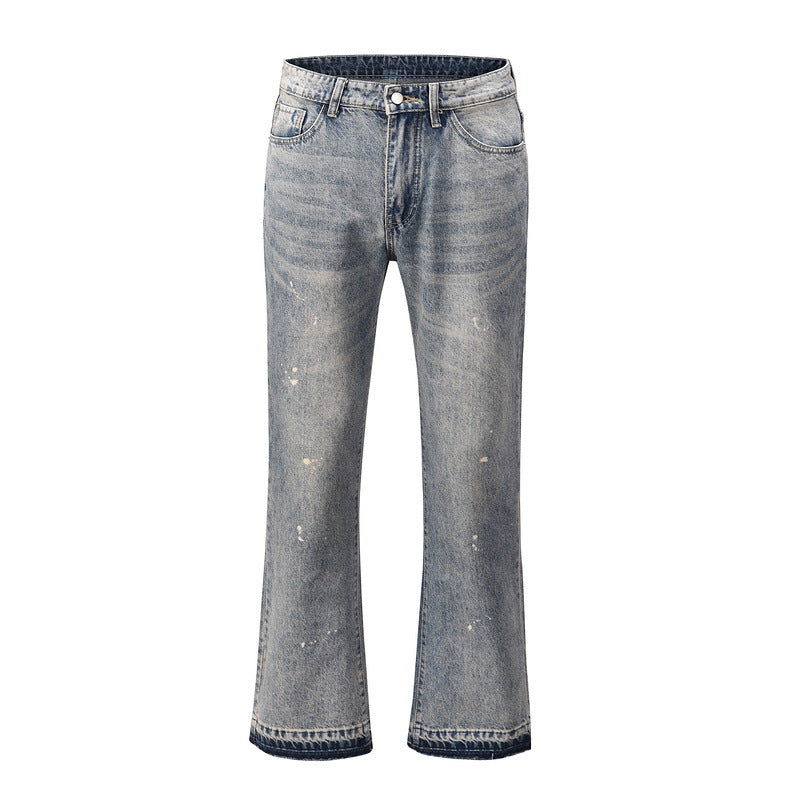 ASARO Flared Denim – Faded Blue