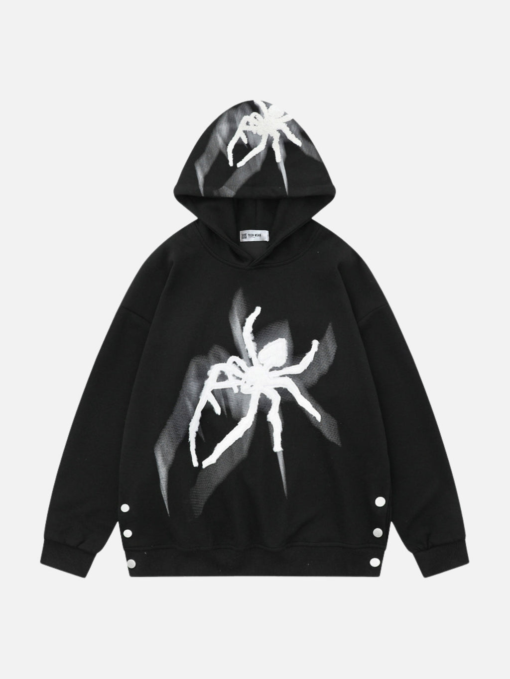 SPIDEROUS - Oversized Embroidered Hoodie