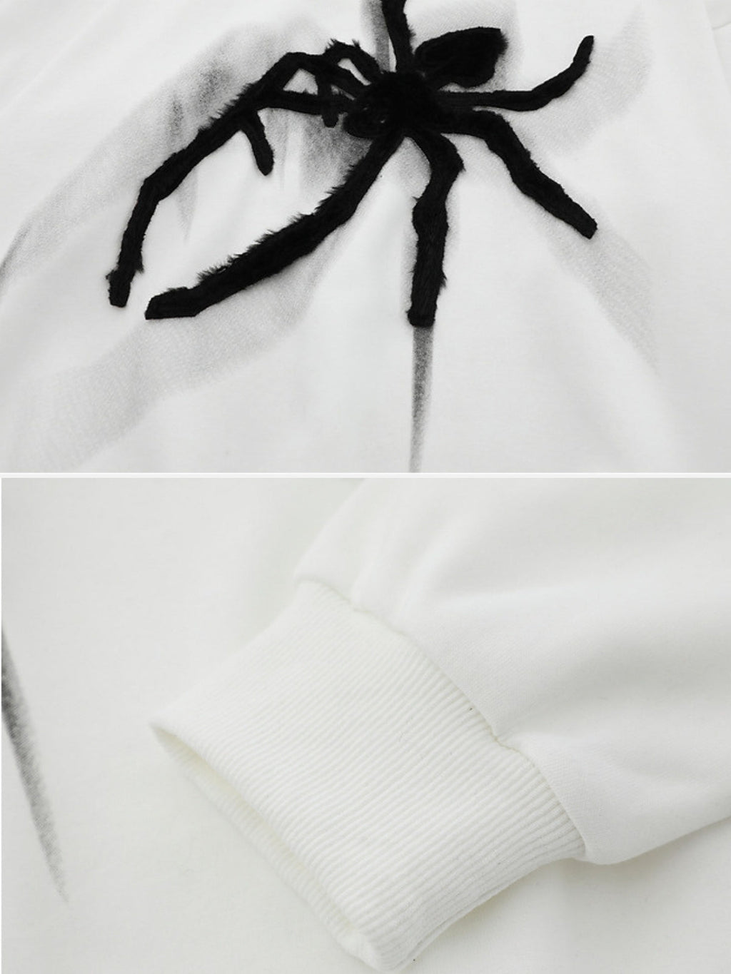 SPIDEROUS - Oversized Embroidered Hoodie