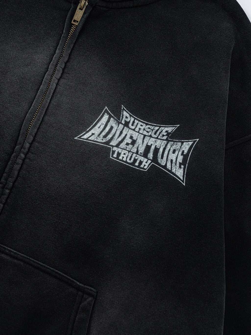 LUNARA® - Oversized Print Zip Up Hoodie UNISEX