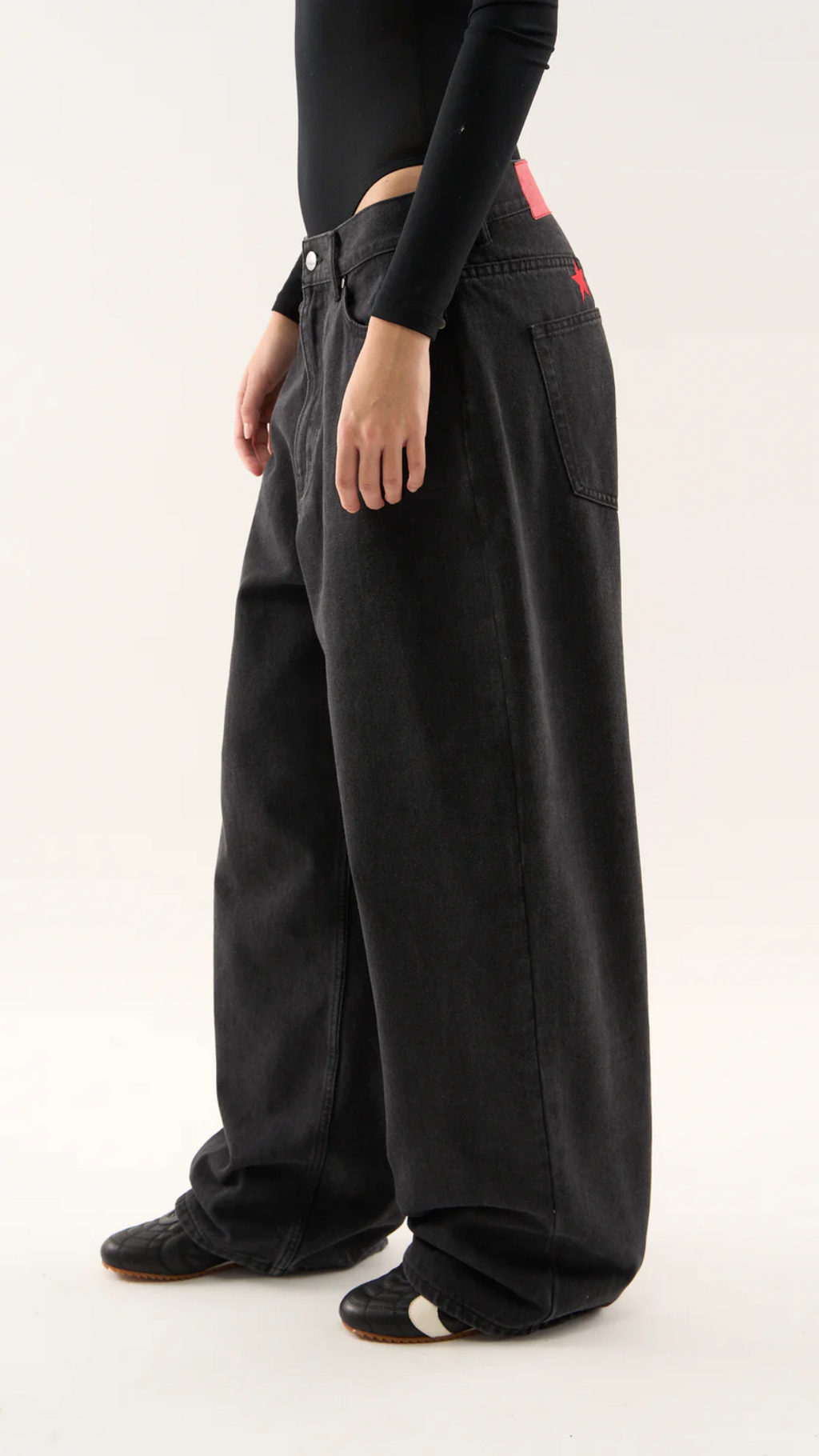 Starry Jean - Washed Black
