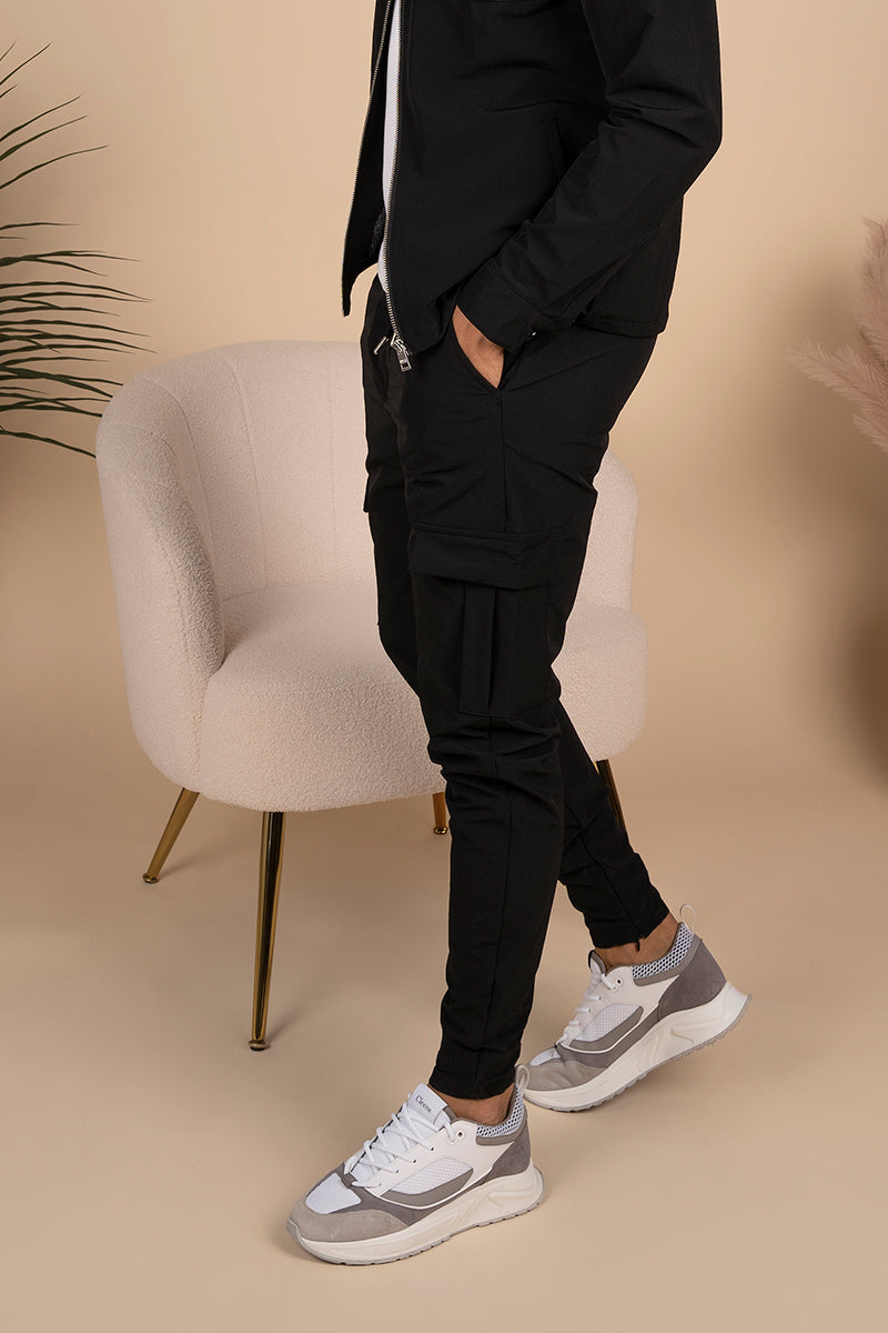 Premium Cargo Utility Pants - Black | Xtralitty