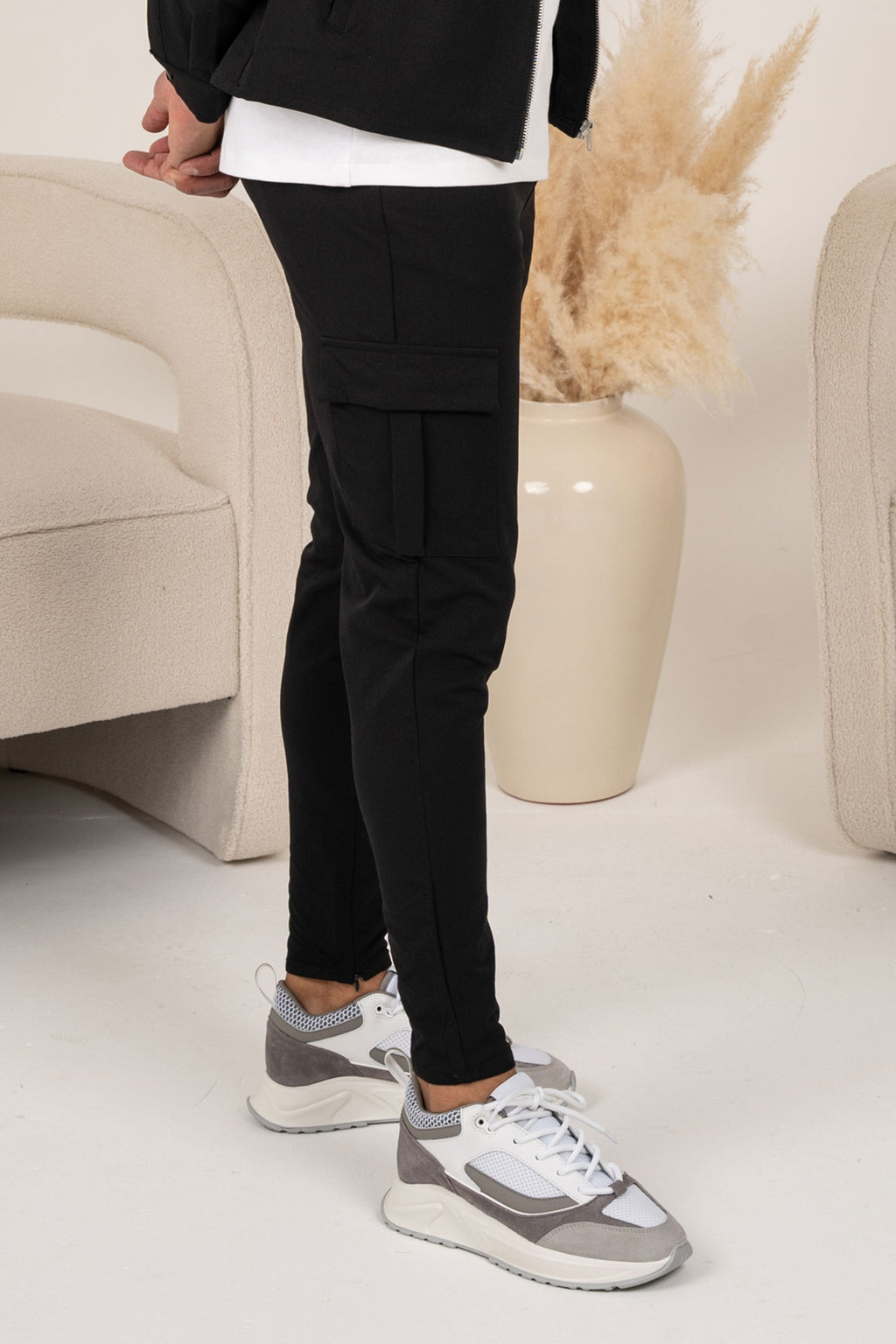 Premium Cargo Utility Pants - Black | Xtralitty