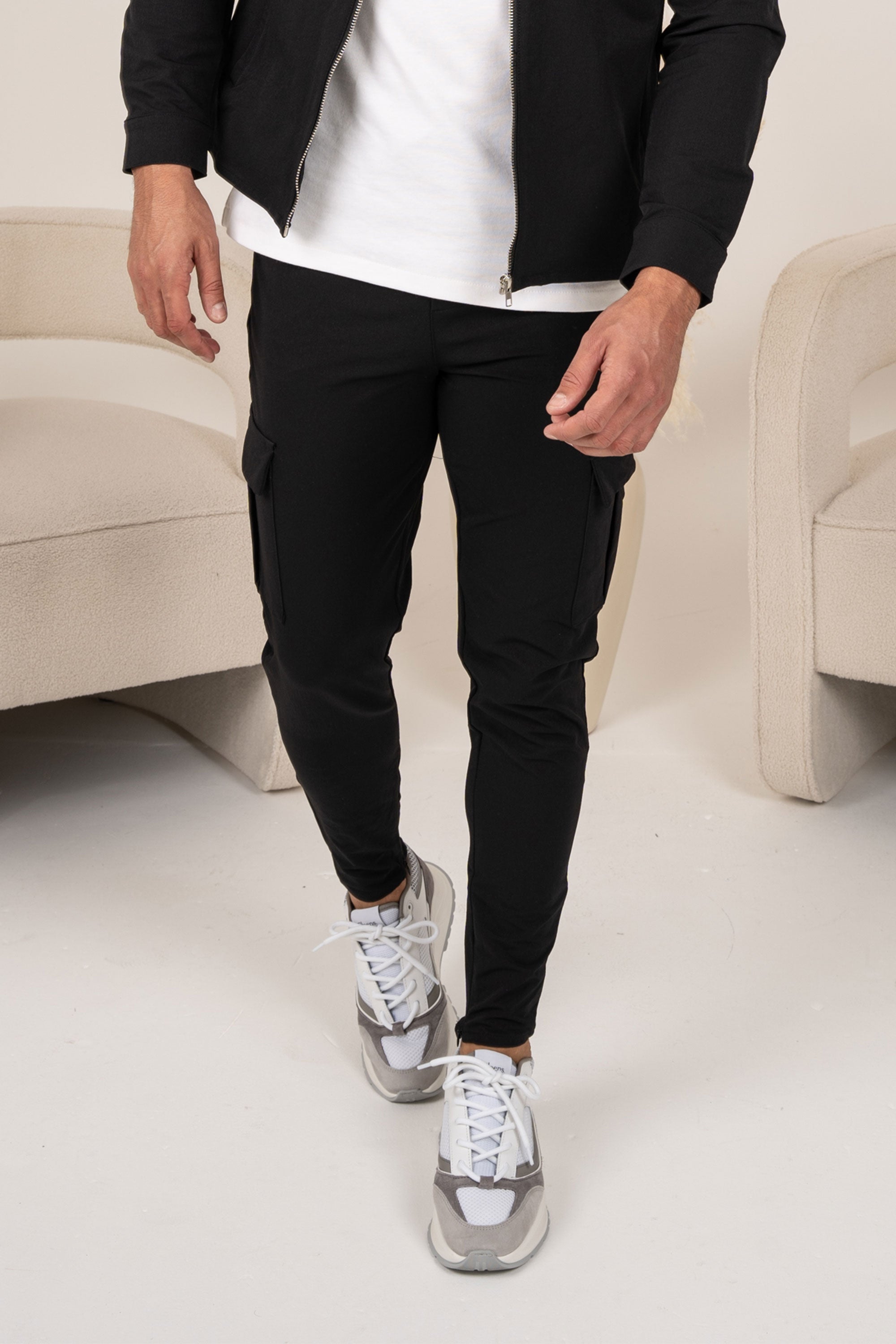 Premium Cargo Utility Pants - Black | Xtralitty