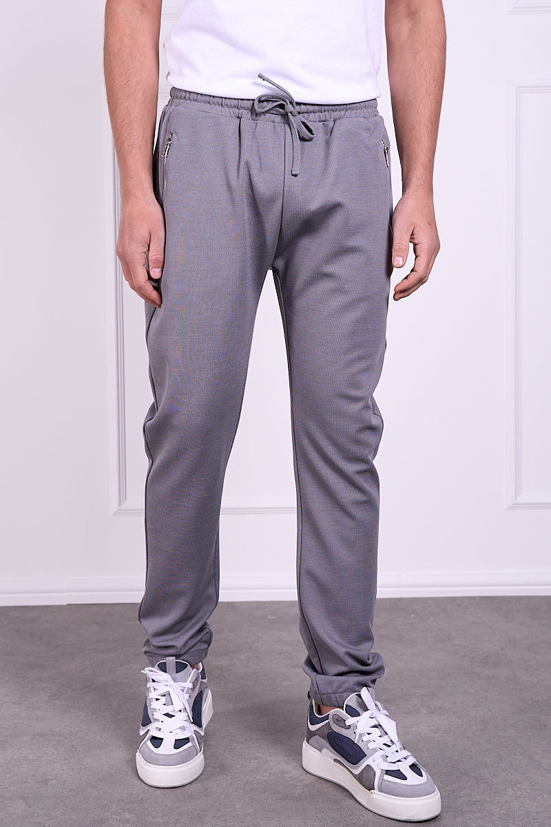Pique Tailored Jogger - Grey | Xtralitty