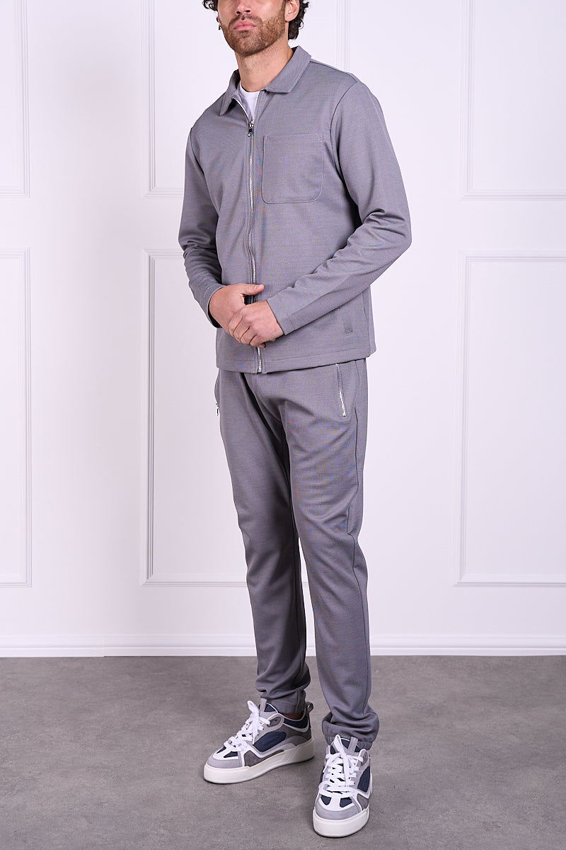 Pique Tailored Jogger - Grey | Xtralitty