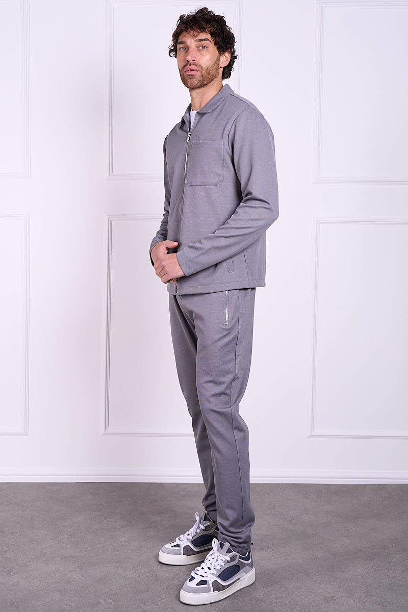 Pique Tailored Jogger - Grey | Xtralitty