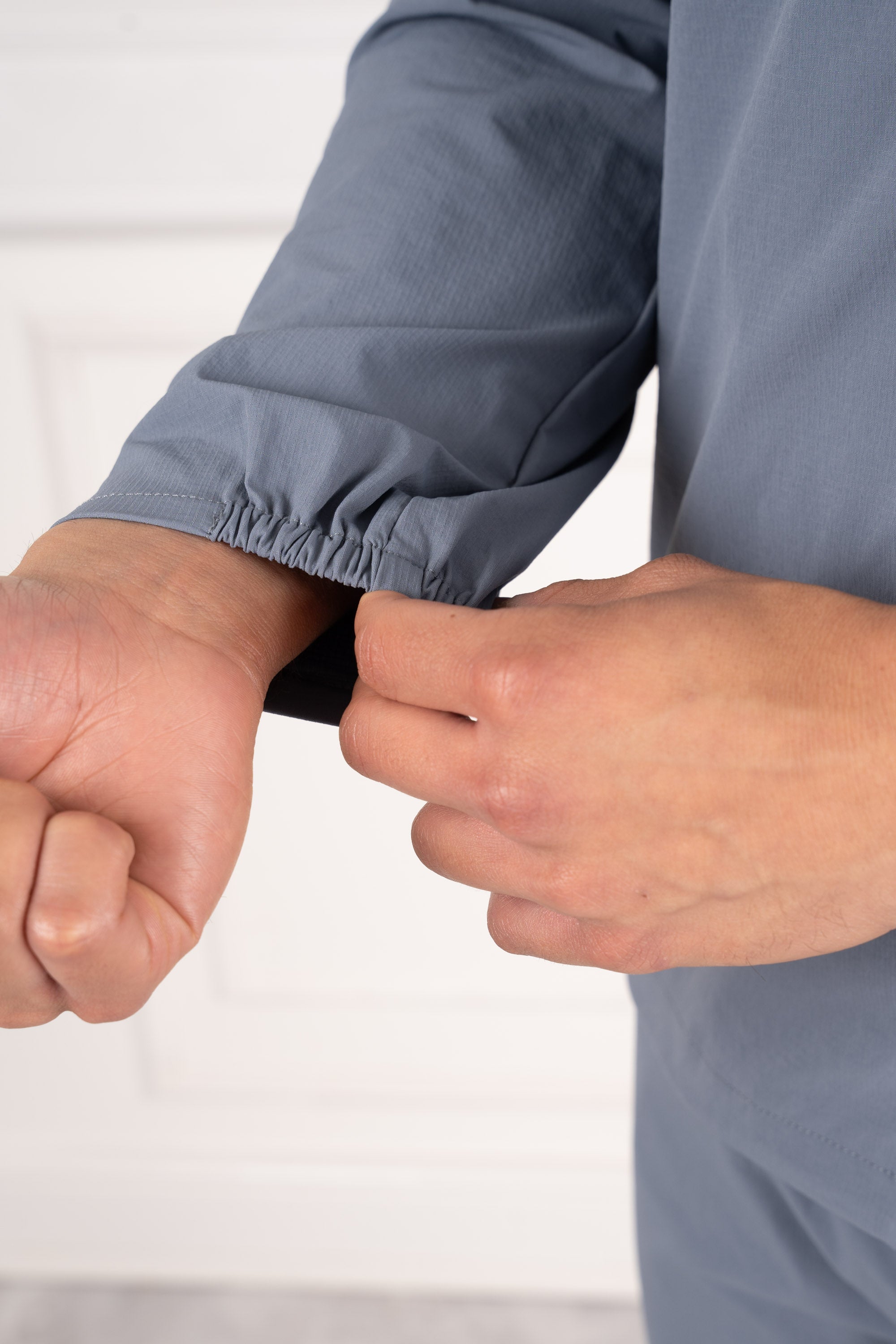 Premium Technical Windbreaker Jacket - Steel Blu | Xtralitty