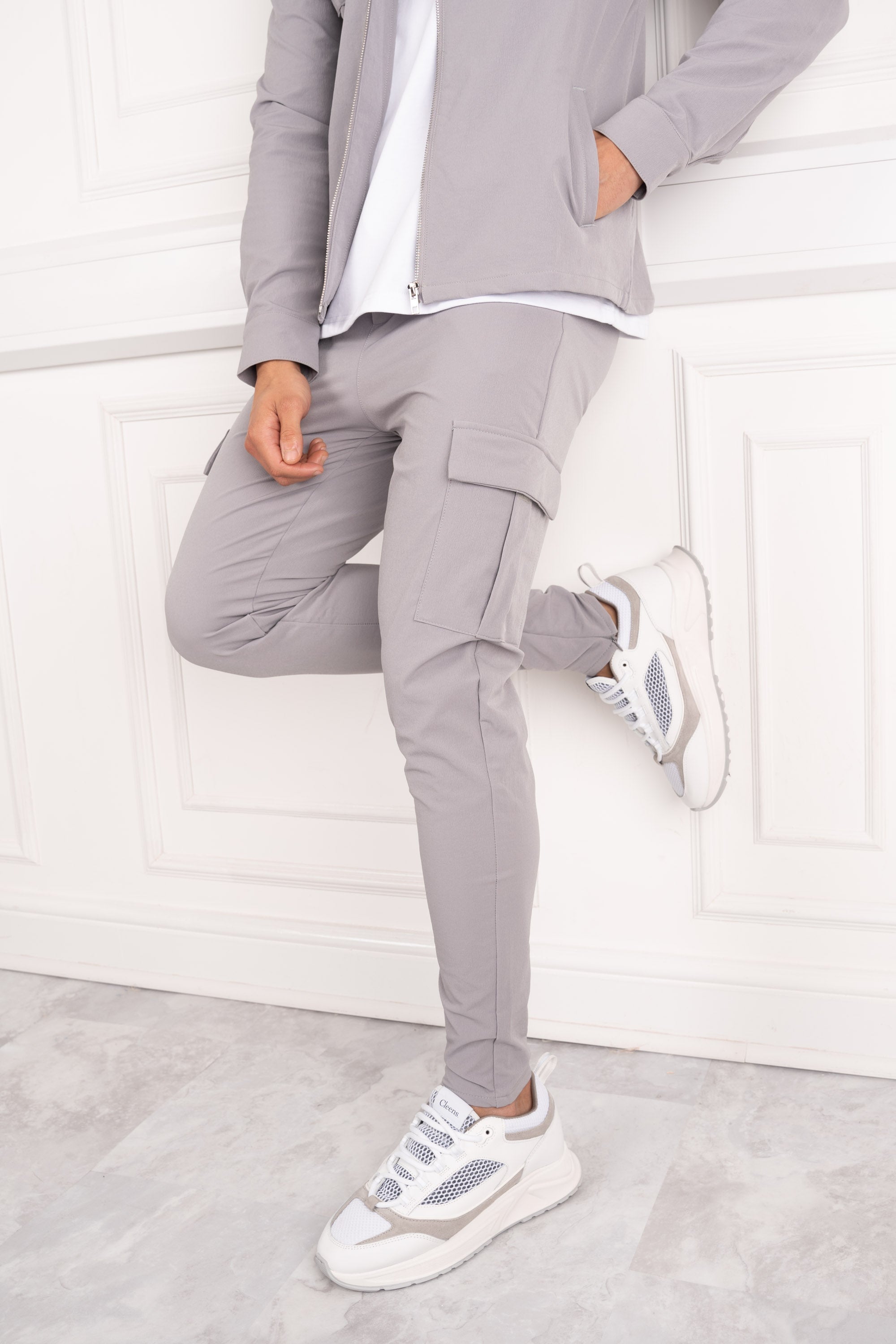 Premium Cargo Utility Pants - Light Grey | Xtralitty