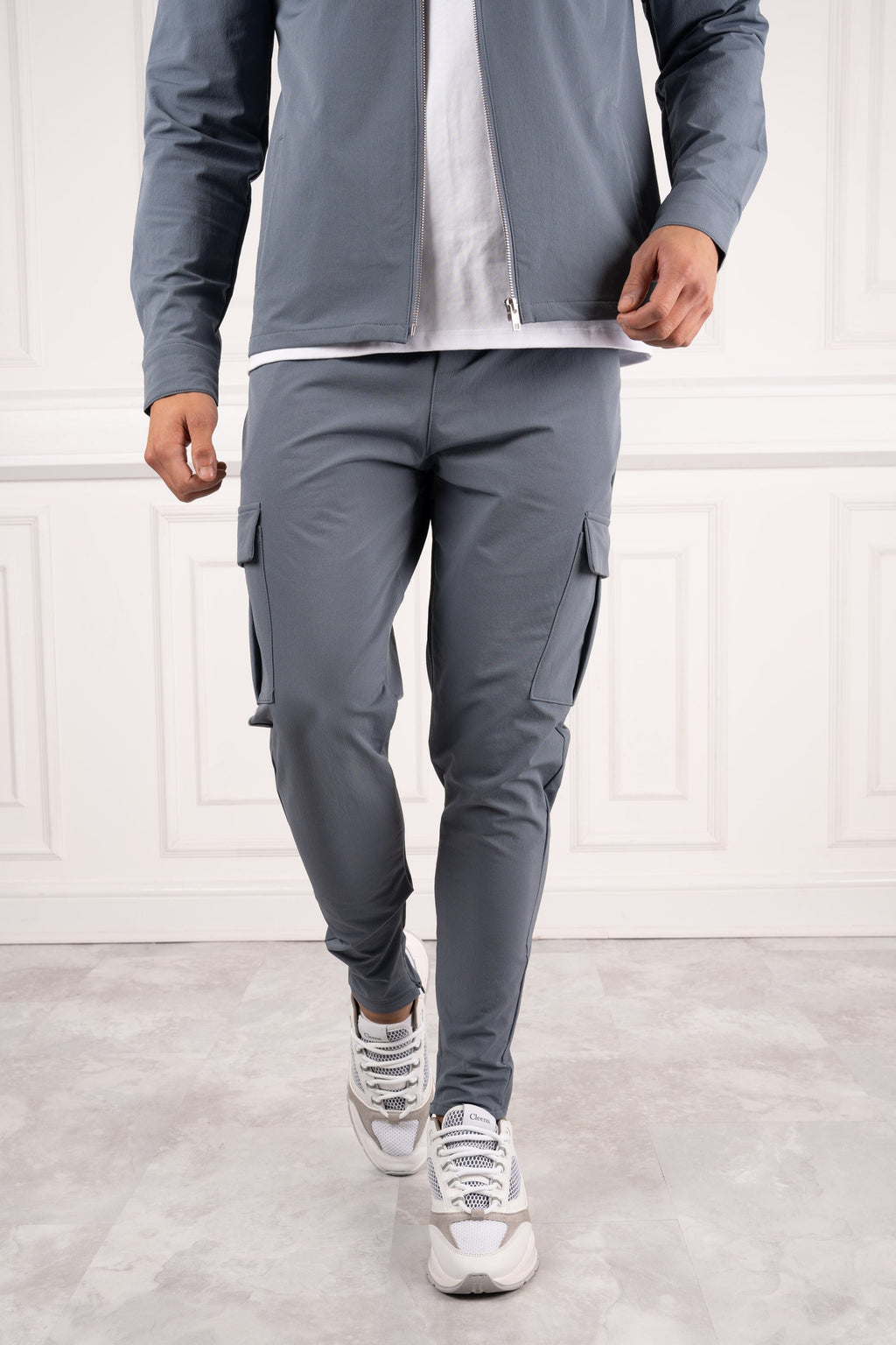 Premium Cargo Utility Pants - Steel Blue | Xtralitty