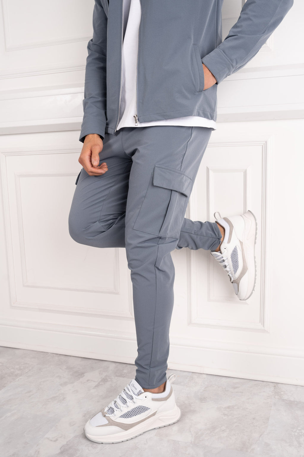 Premium Cargo Utility Pants - Steel Blue | Xtralitty