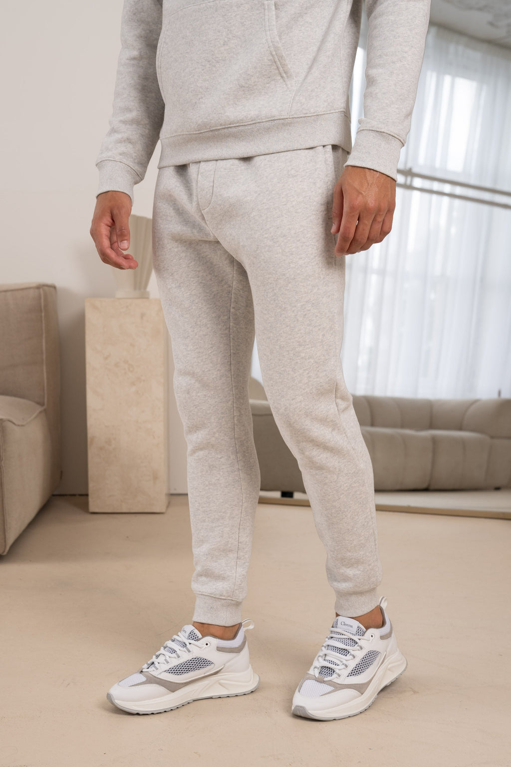 Premium Essential Tracksuit Jogger - Grey Marl | Xtralitty