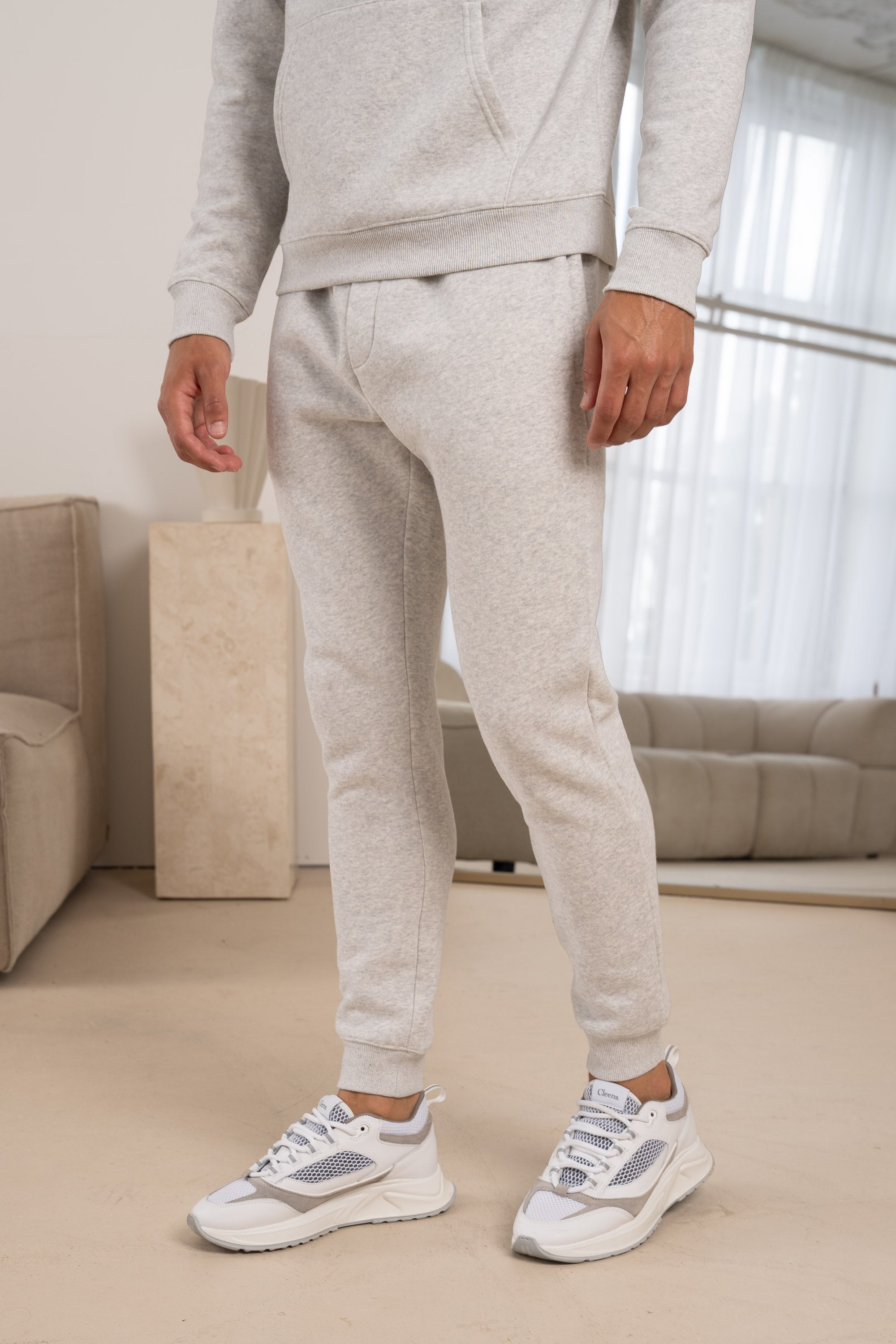 Premium Essential Tracksuit Jogger - Grey Marl | Xtralitty