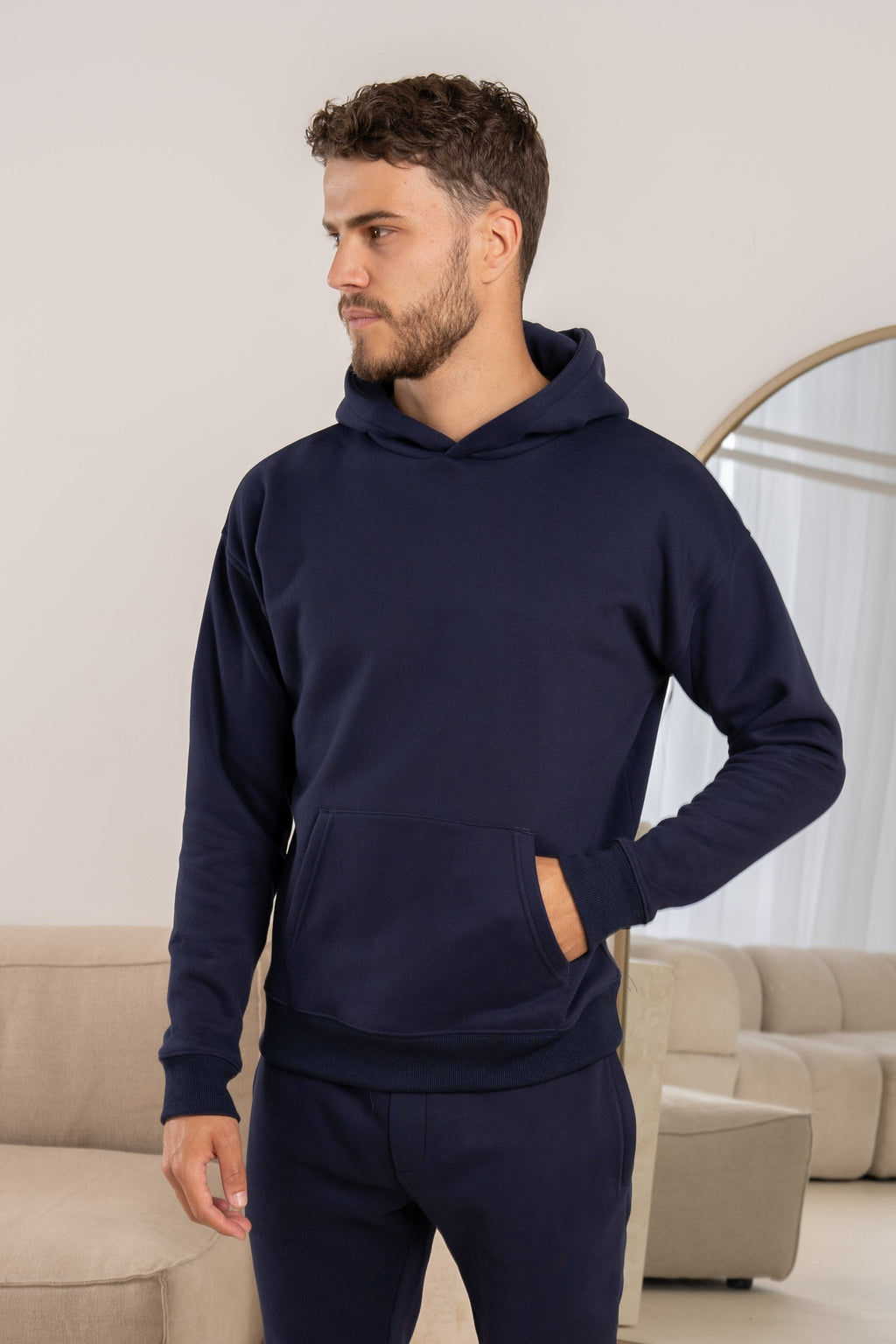 Premium Essential Tracksuit Hoodie - Navy | Xtralitty