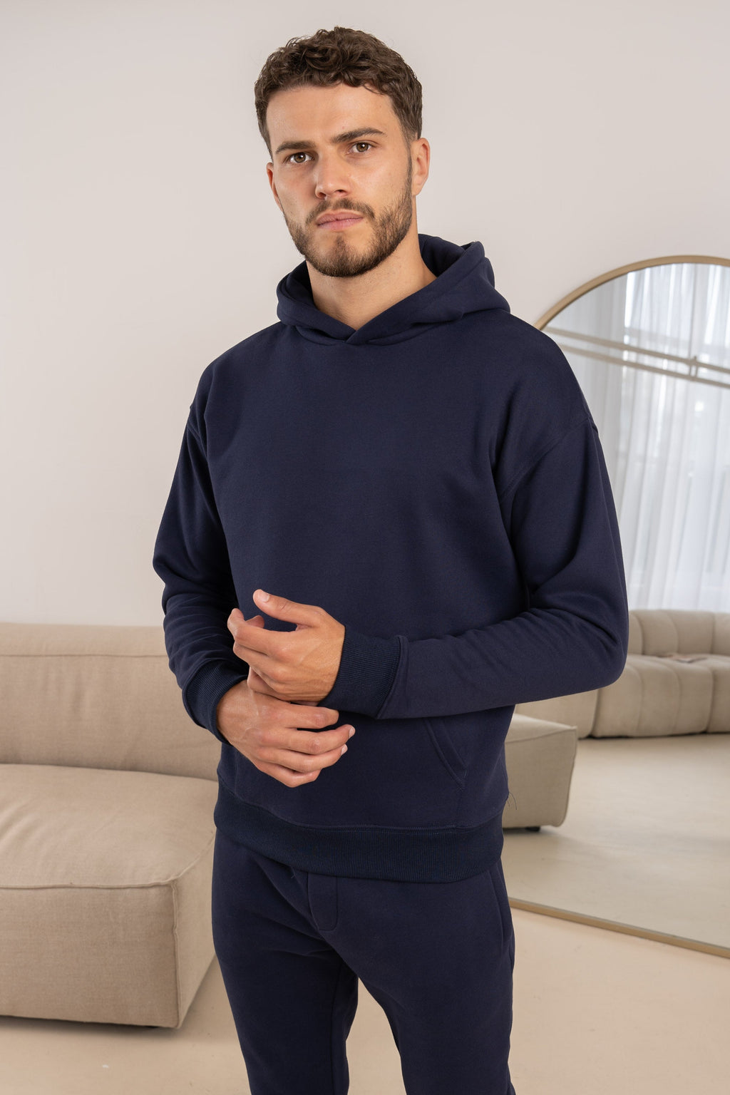 Premium Essential Tracksuit Hoodie - Navy | Xtralitty