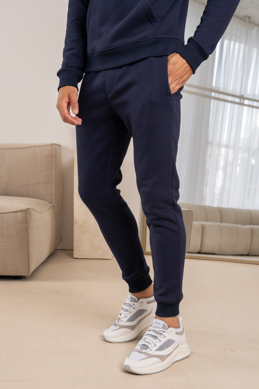 Premium Essential Tracksuit Jogger - Navy | Xtralitty