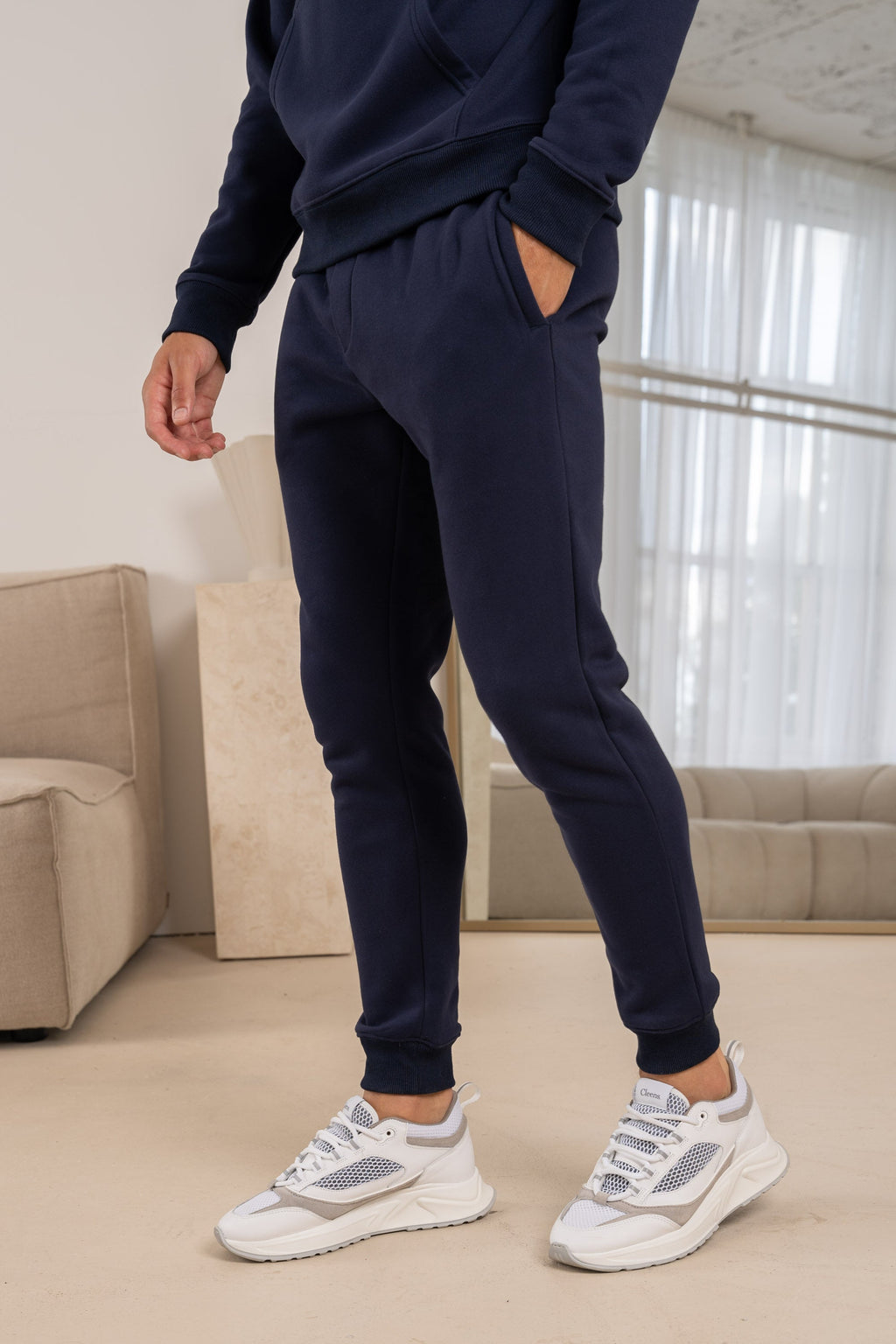 Premium Essential Tracksuit Hoodie - Navy | Xtralitty