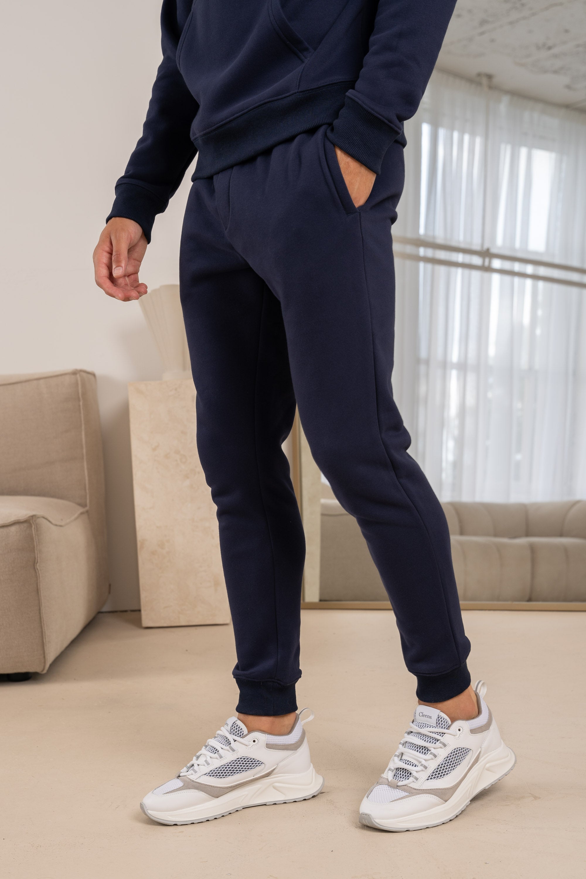 Premium Essential Tracksuit Jogger - Navy | Xtralitty