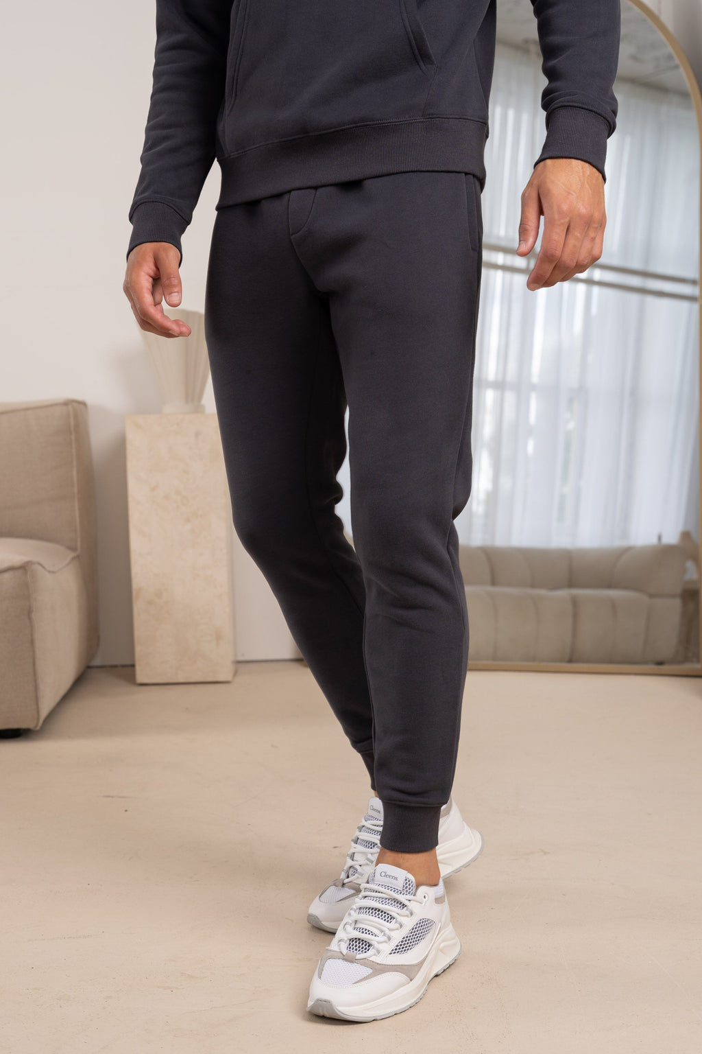 Premium Essential Tracksuit Jogger - Charcoal | Xtralitty