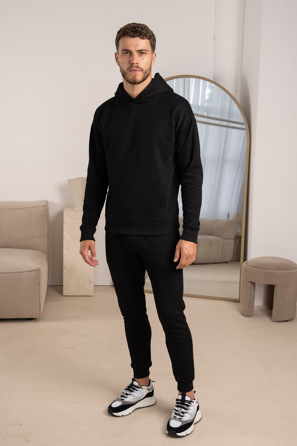 Premium Essential Tracksuit Jogger - Black | Xtralitty