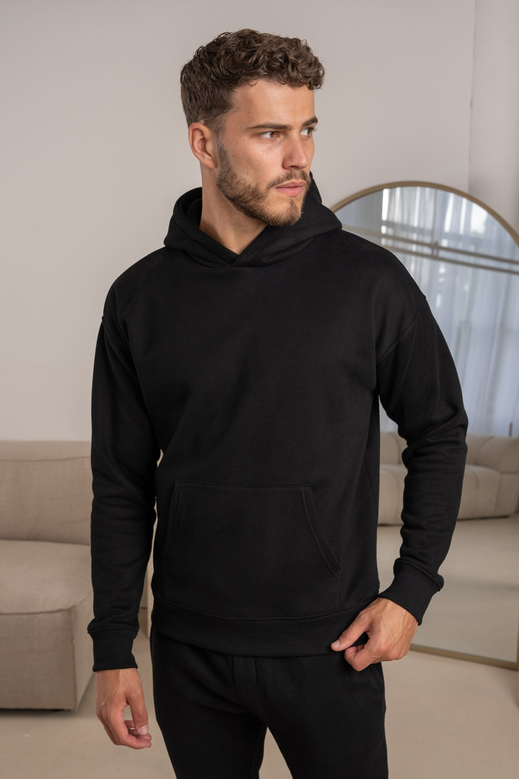 Premium Essential Tracksuit Jogger - Black | Xtralitty
