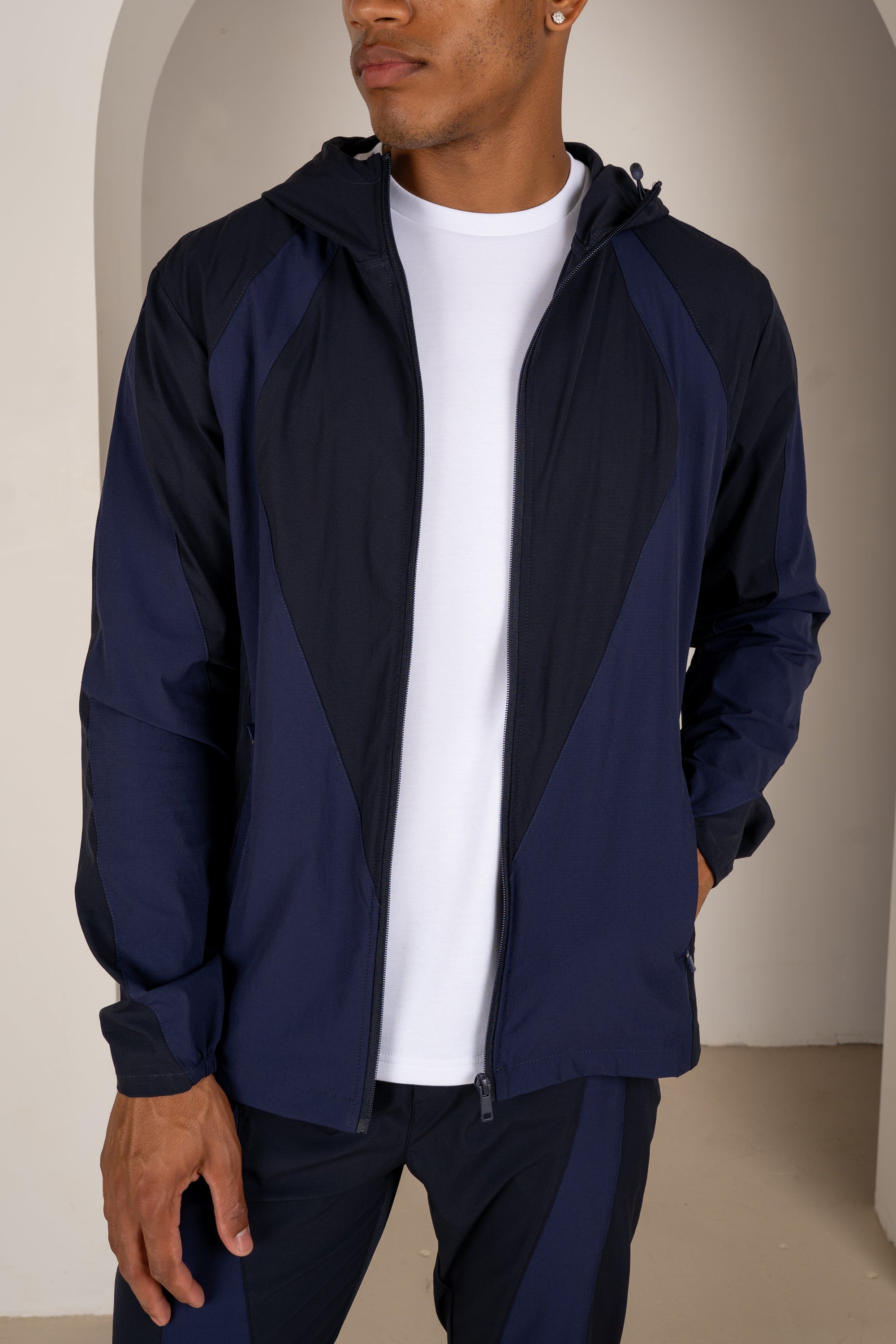 Premium Technical V2 Panelled Pants - Navy | Xtralitty