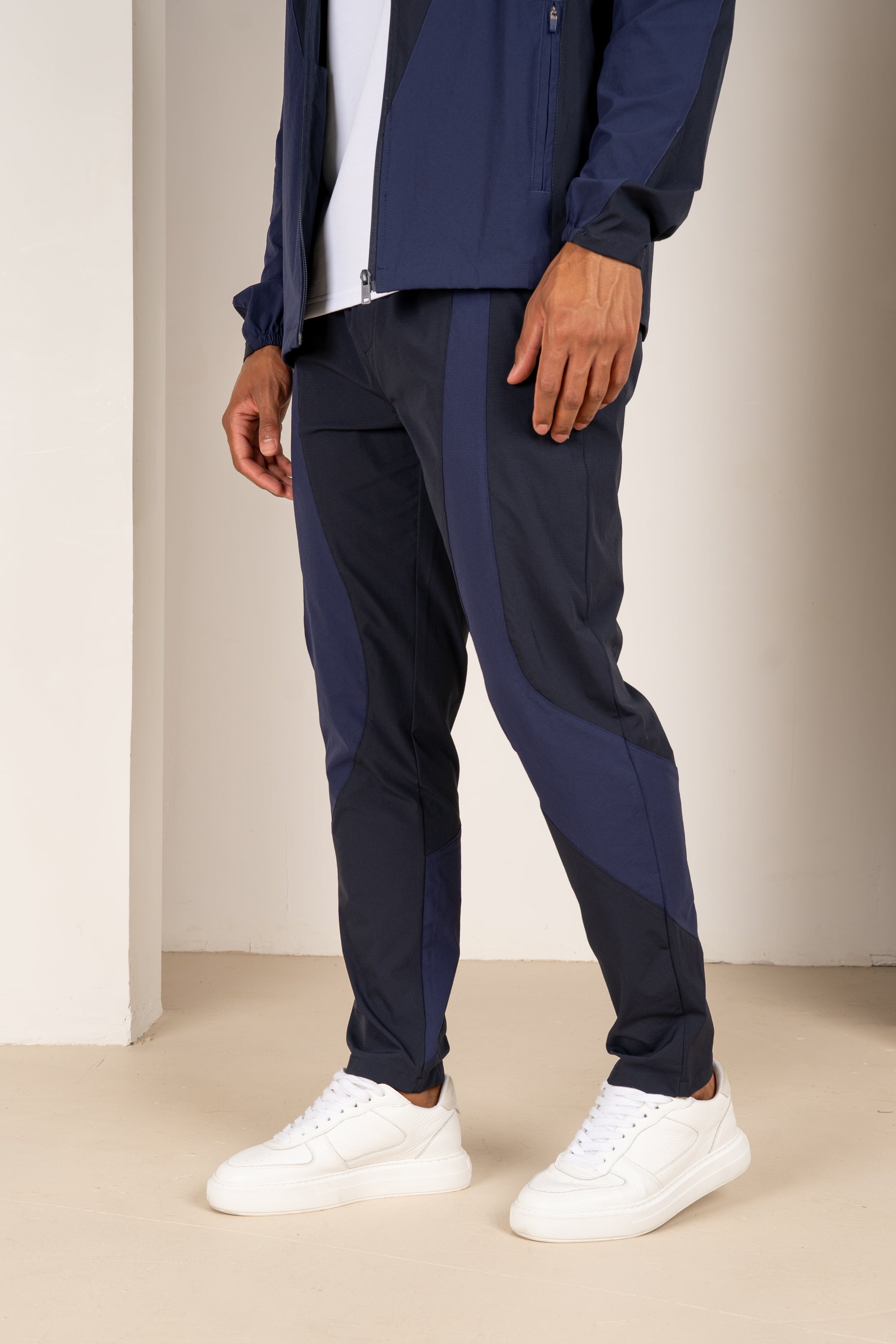 Premium Technical V2 Panelled Pants - Navy | Xtralitty