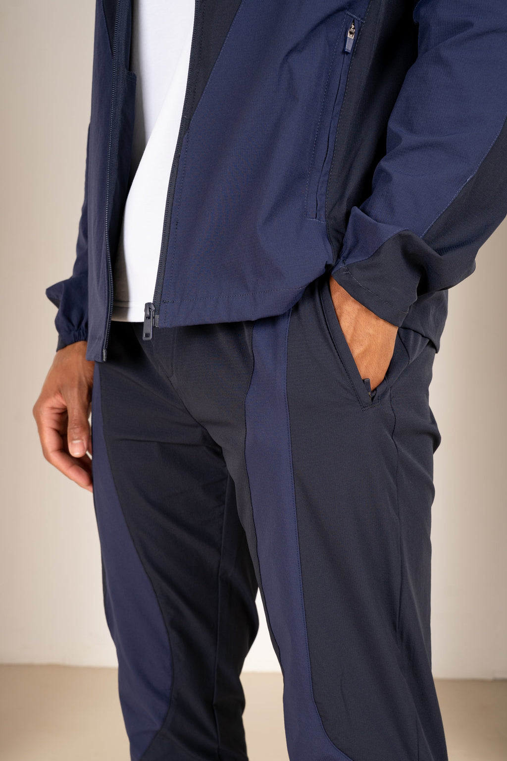Premium Technical V2 Panelled Pants - Navy | Xtralitty