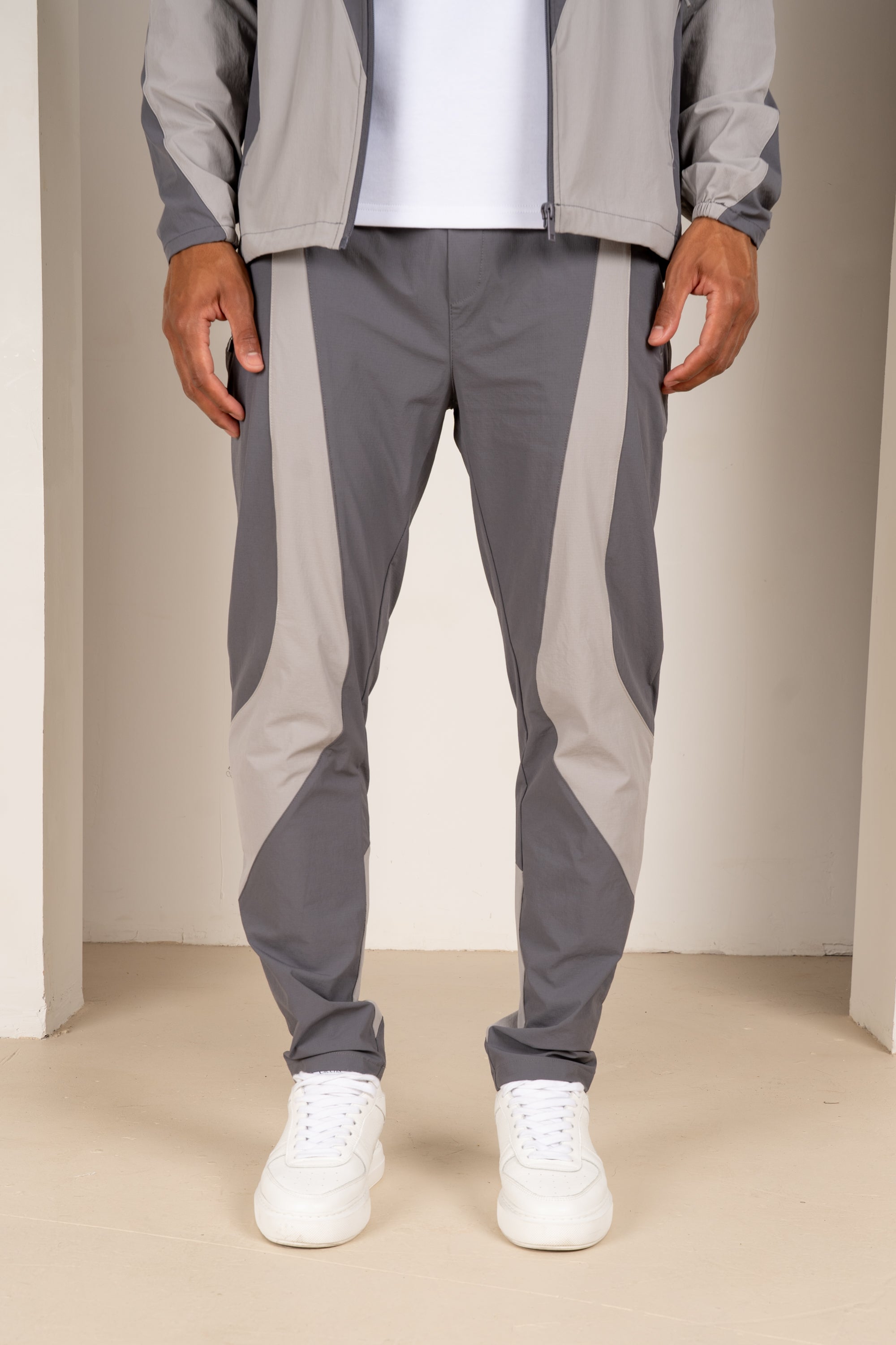 Premium Technical V2 Panelled Pants - Grey | Xtralitty