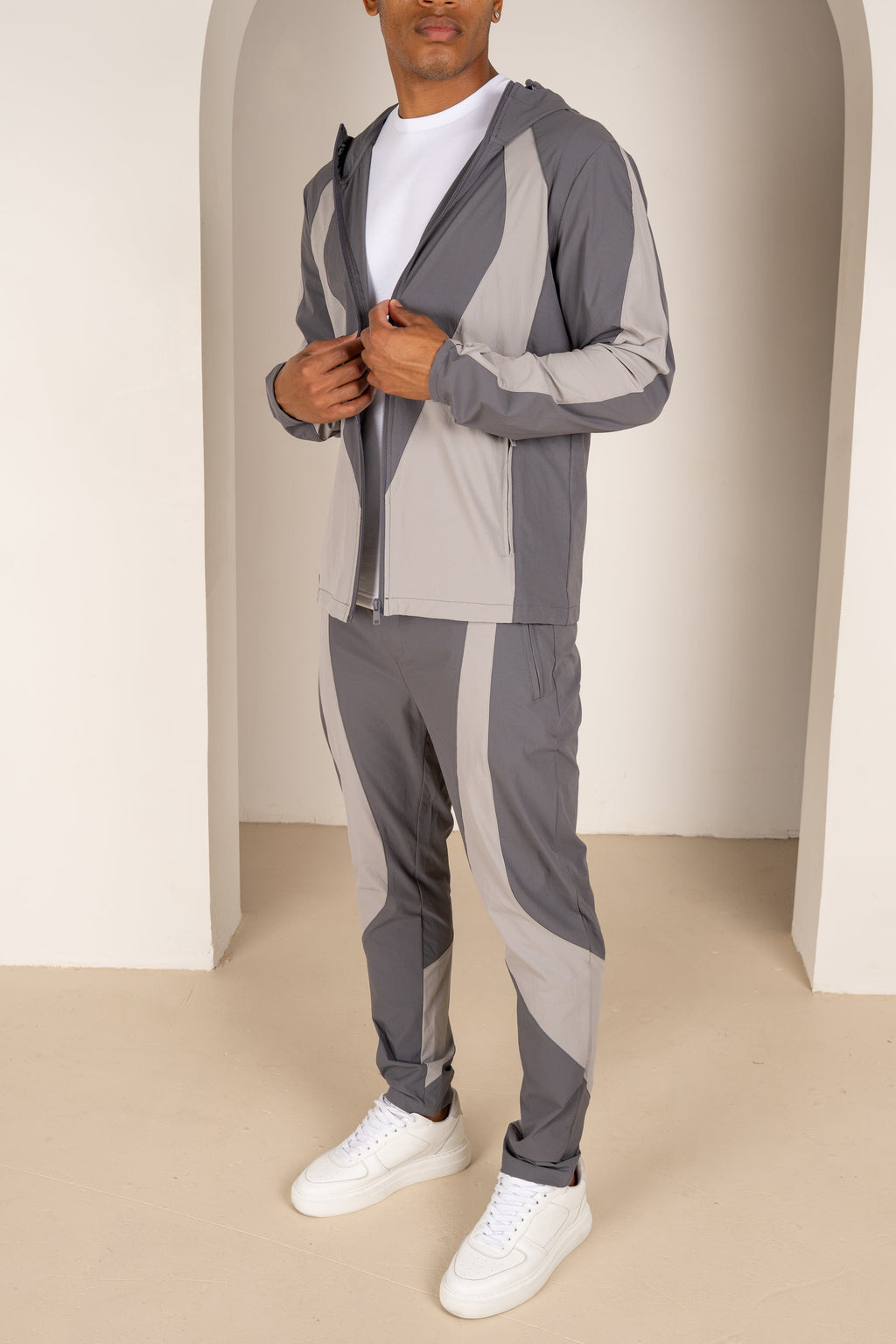 Premium Technical V2 Panelled Jacket - Grey | Xtralitty