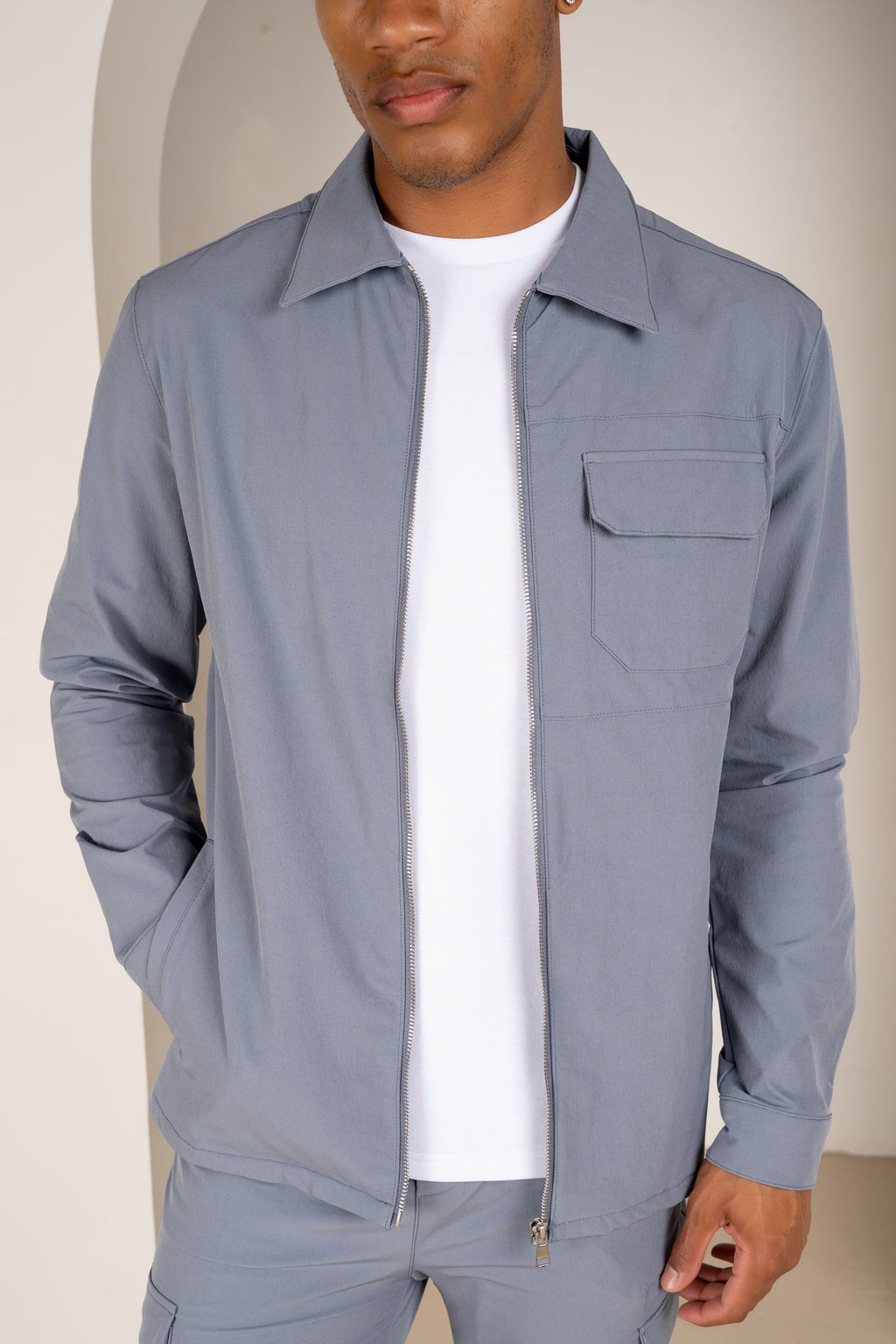 Premium Detail Cargo Pants V2 - Steel Blue | Xtralitty