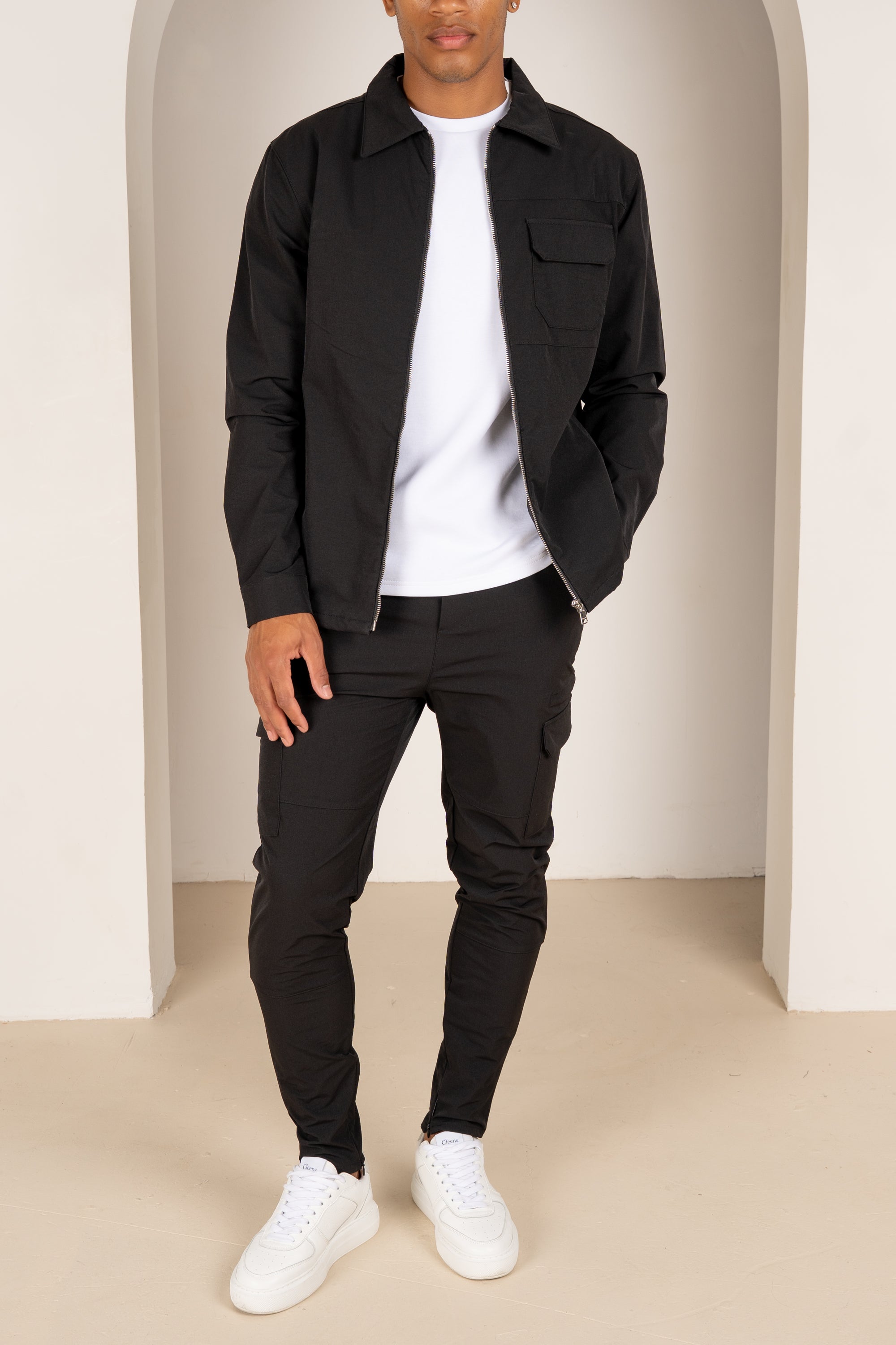 Premium Detail Cargo Pants V2 - Black | Xtralitty