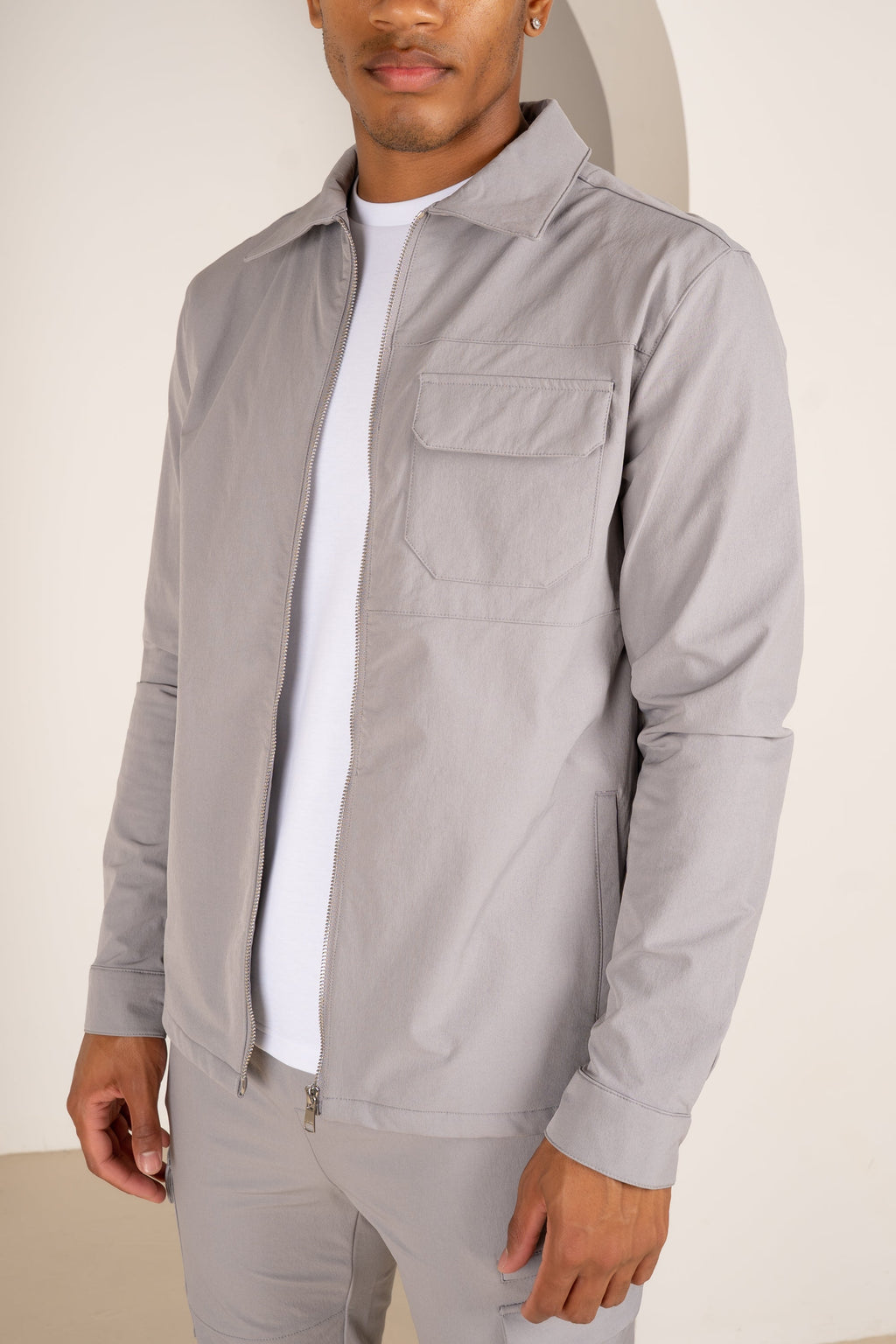 Premium Detail Cargo Jacket V2 - Grey | Xtralitty