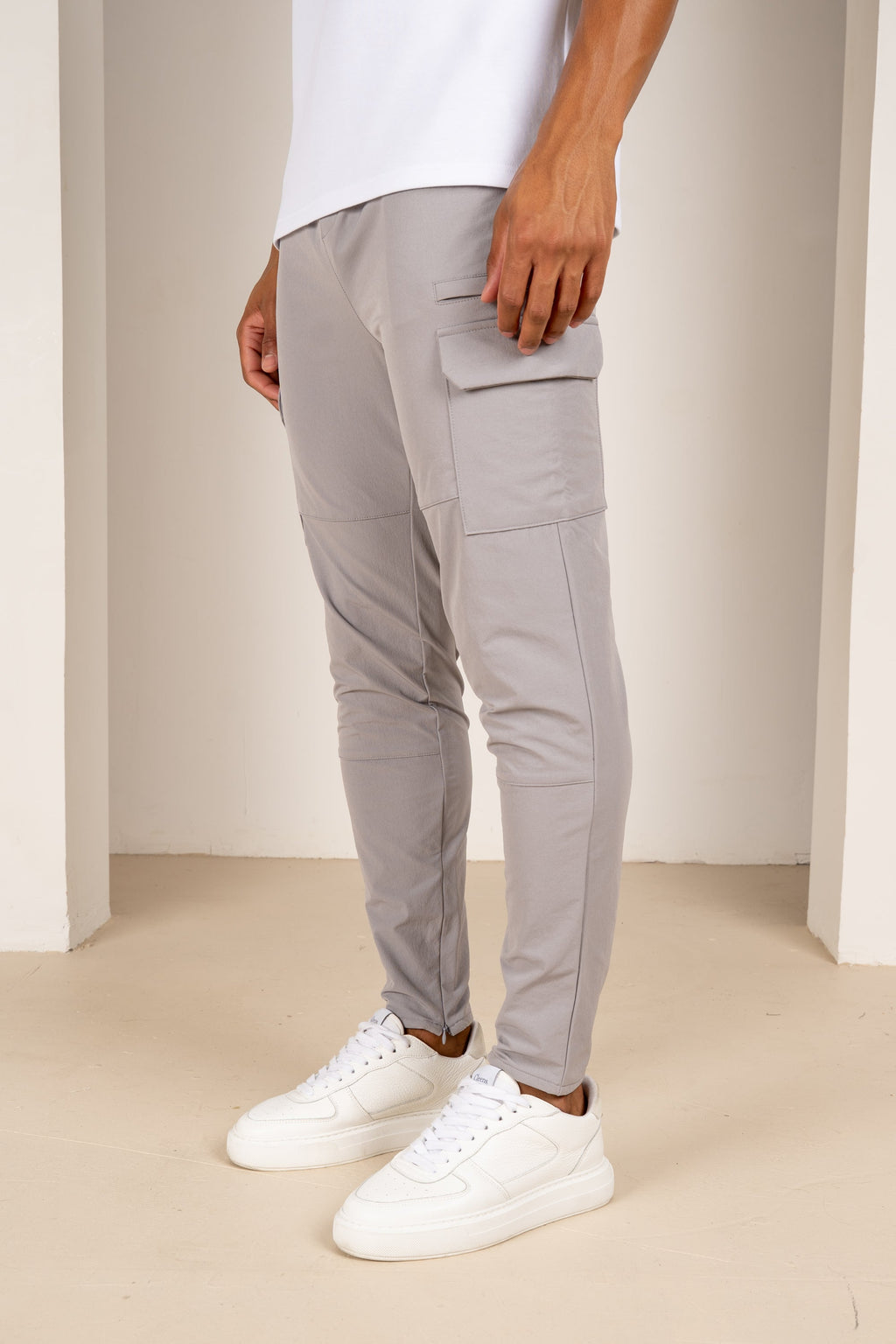 Premium Detail Cargo Pants V2 - Grey | Xtralitty