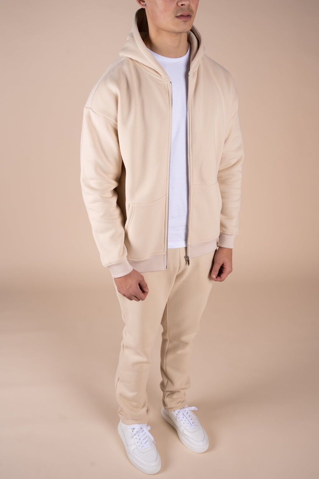 Premium Luxe Straight Leg Jogger - Stone | Xtralitty