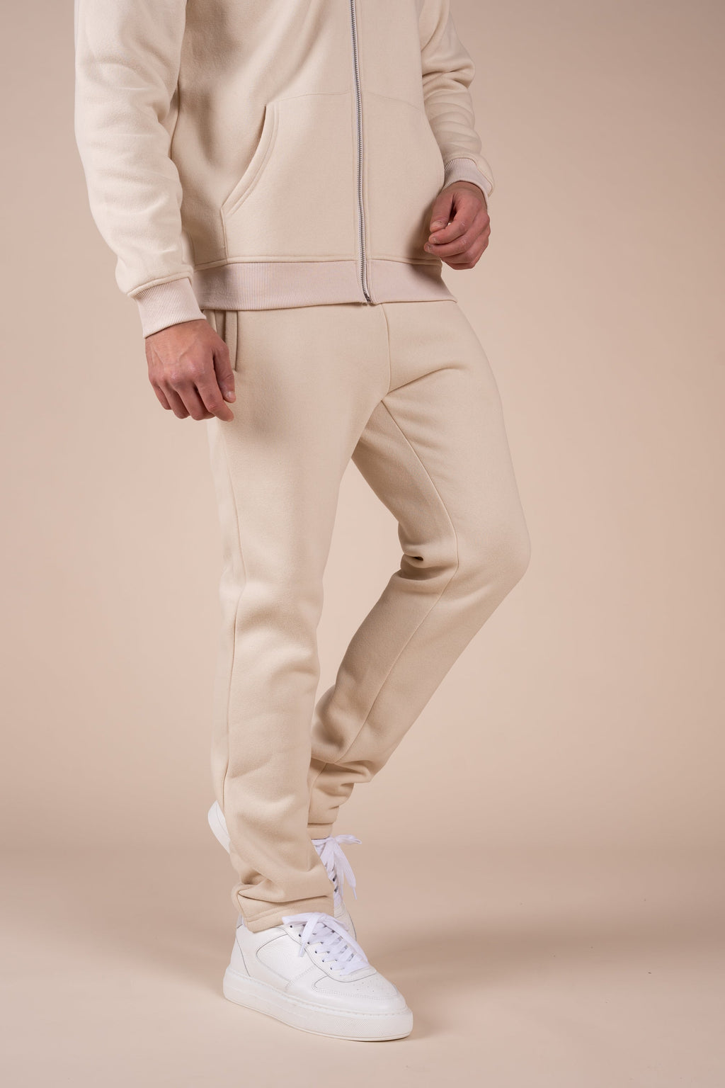 Premium Luxe Straight Leg Jogger - Stone | Xtralitty