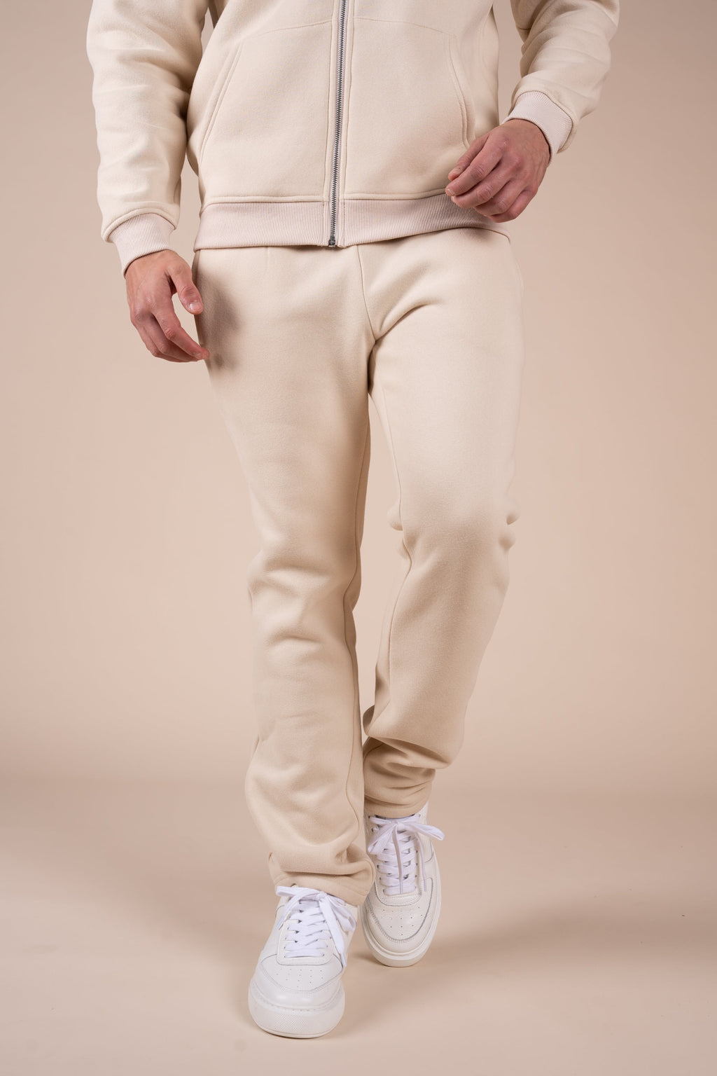 Premium Luxe Straight Leg Jogger - Stone | Xtralitty
