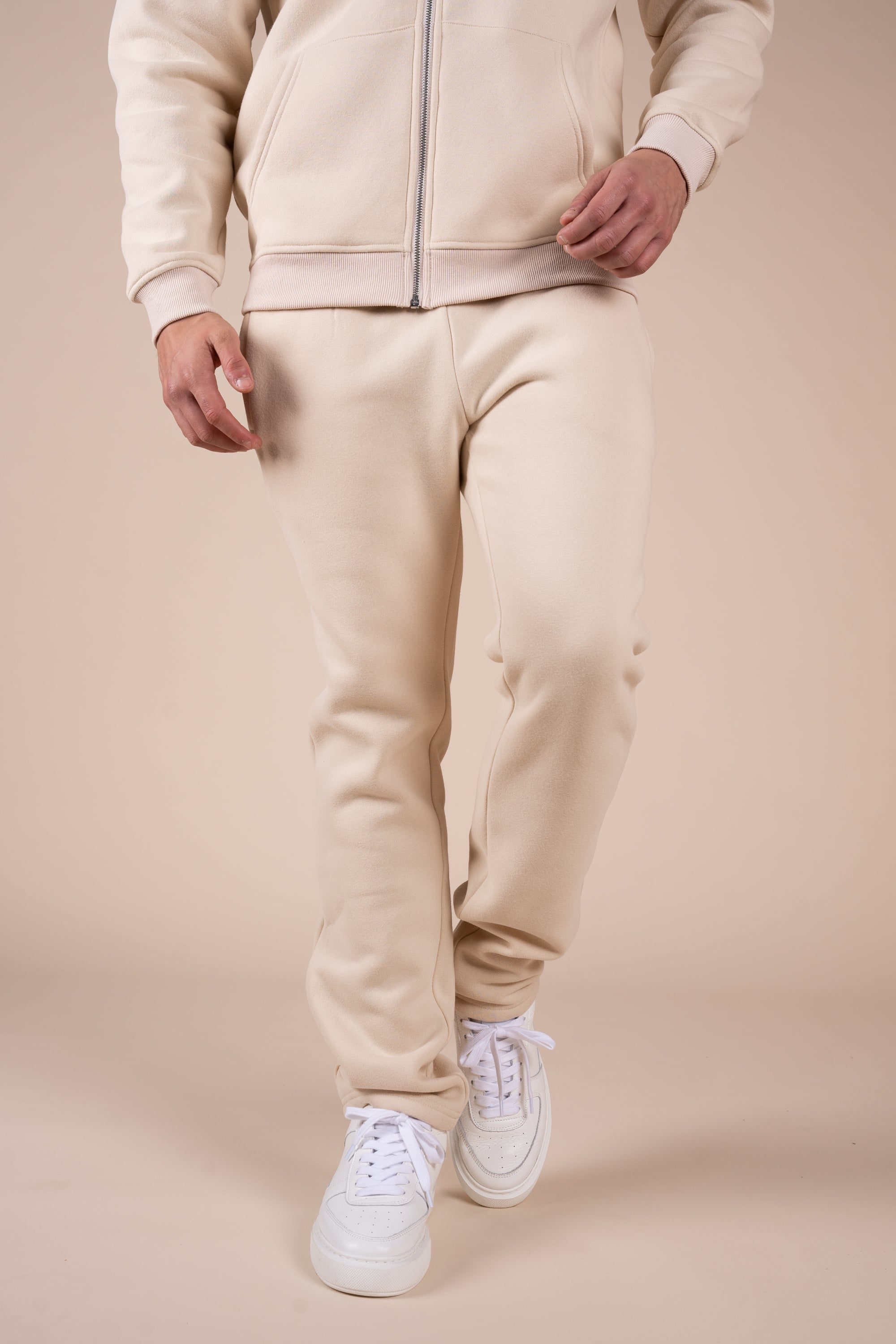 Premium Luxe Straight Leg Jogger - Stone | Xtralitty