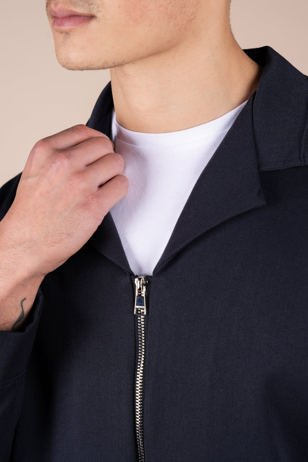 Cuban Tailored Trouser - Navy | Xtralitty