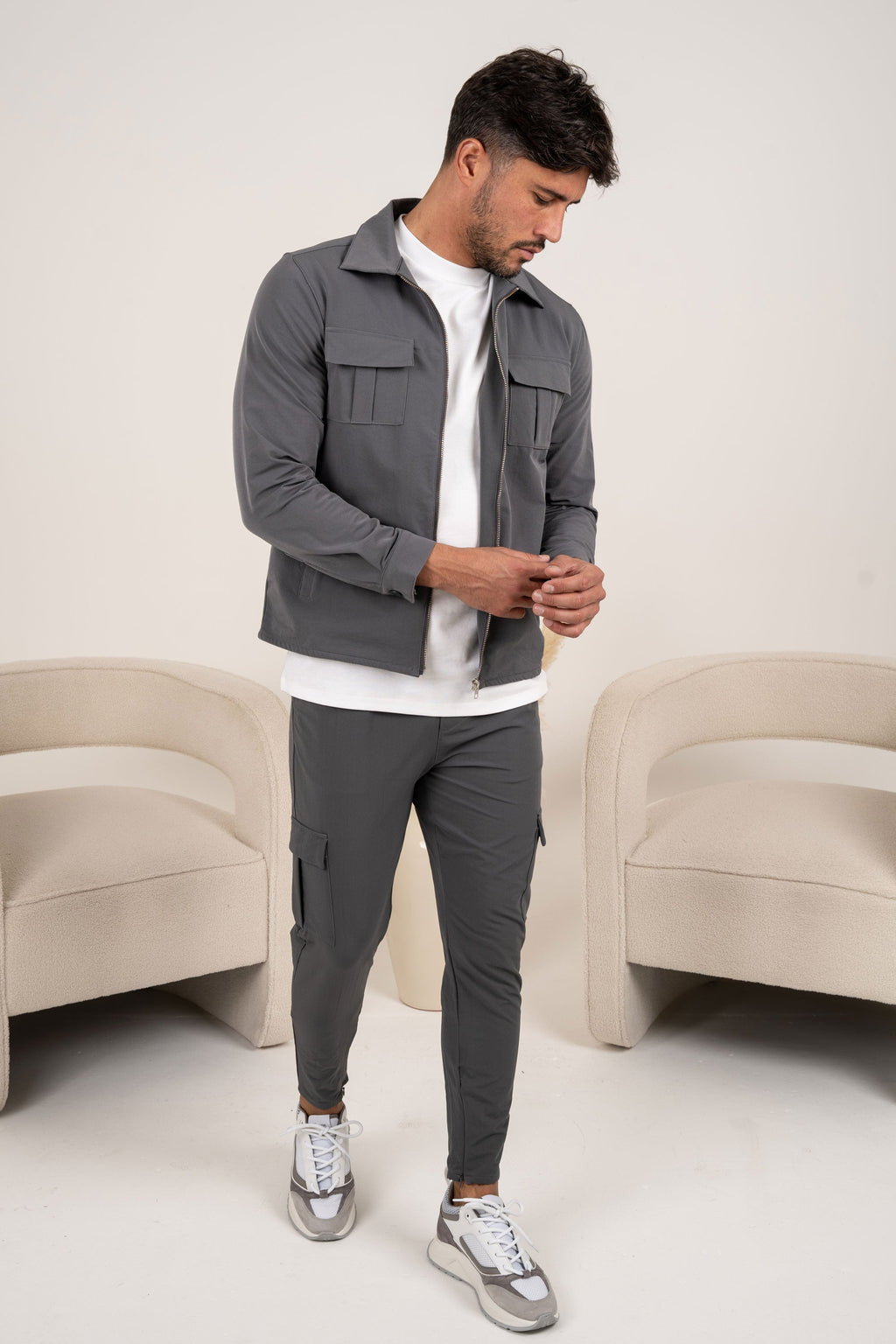 Premium Cargo Utility Pants - Charcoal | Xtralitty