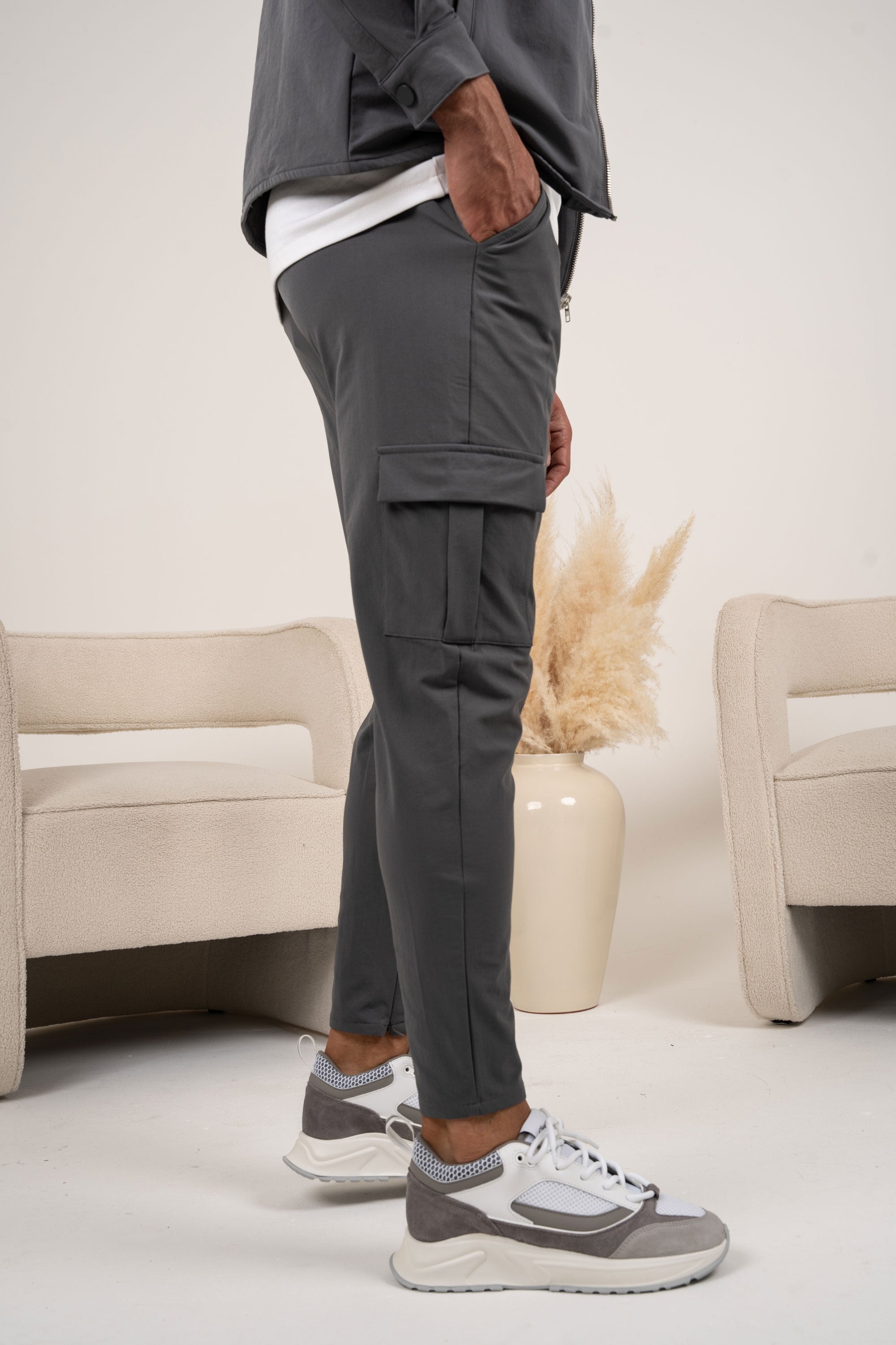 Premium Cargo Utility Pants - Charcoal | Xtralitty