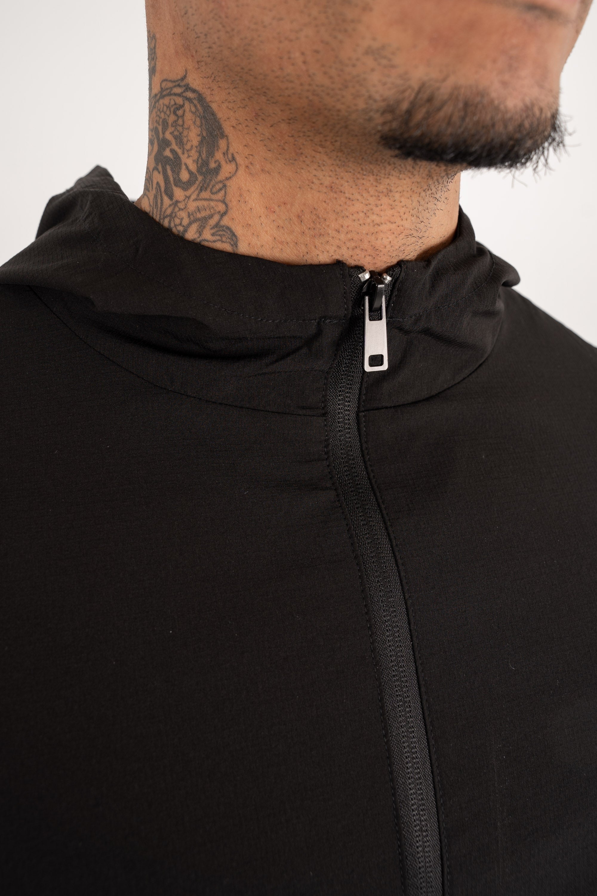 Premium Technical Windbreaker Jacket - Black | Xtralitty
