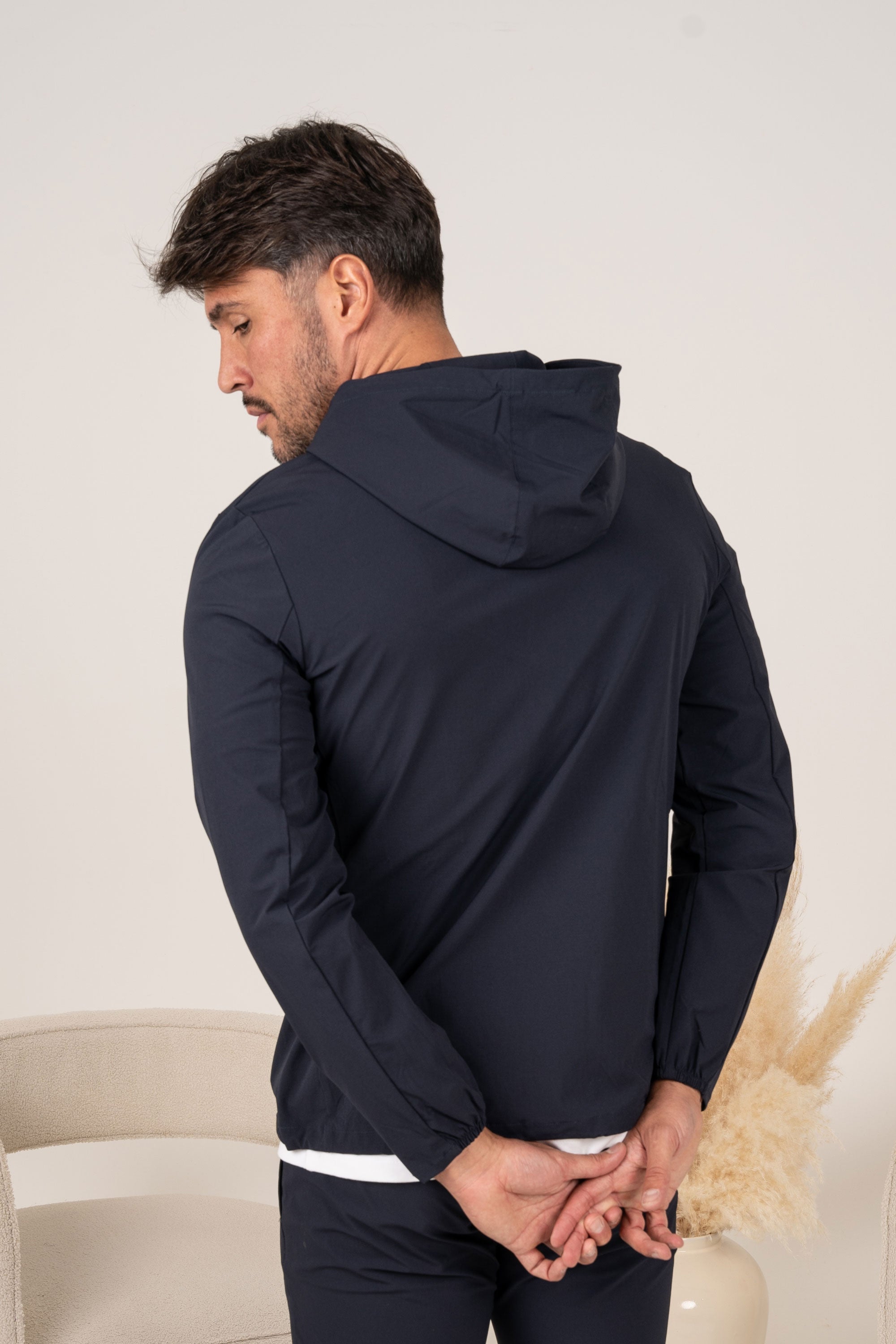 Premium Technical Windbreaker Jacket - Navy | Xtralitty