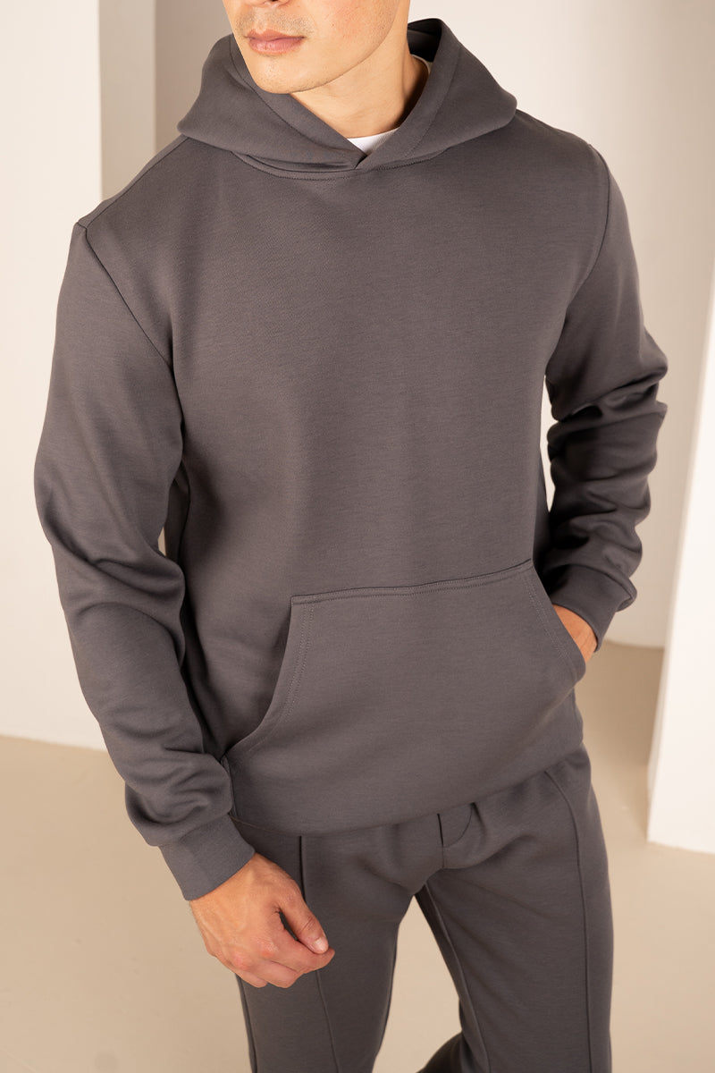 Essential Scuba Hoodie - Charcoal | Xtralitty