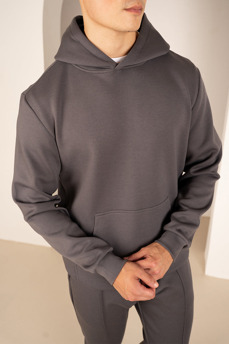 Essential Scuba Hoodie - Charcoal | Xtralitty