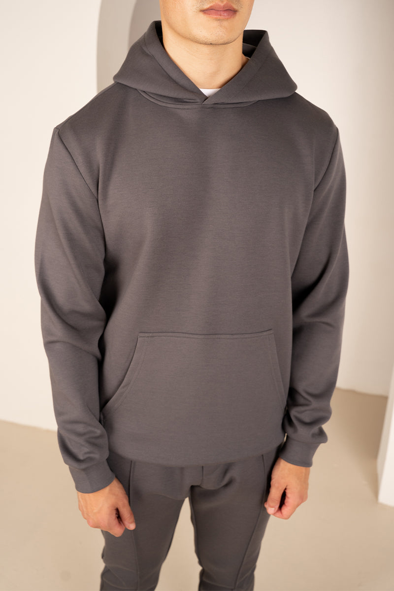 Essential Scuba Hoodie - Charcoal | Xtralitty