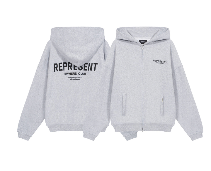 RP Zip Hoodie – Represent Streetwear Design | XTRALITTY