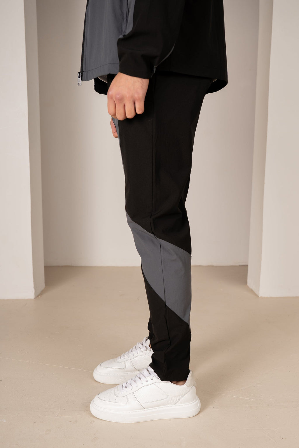 Premium Technical V2 Panelled Pants - Black | Xtralitty